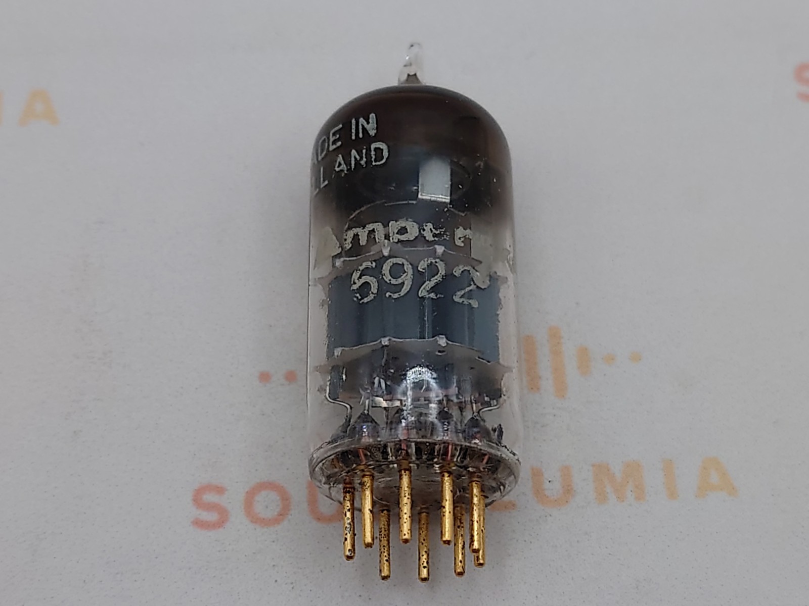 1x Amperex E88CC 6922 PQ O-getter – Holland – NOS