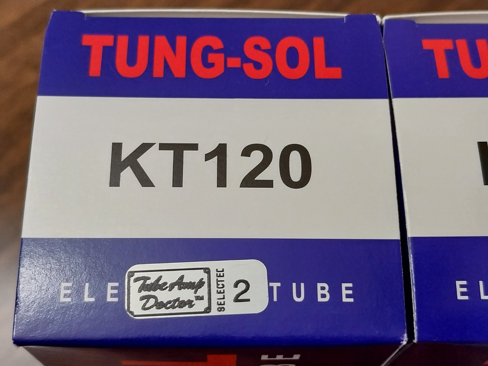 TUNG-SOL KT120 SELECTED (GRADE 2) MATCHED PAIR. NEW