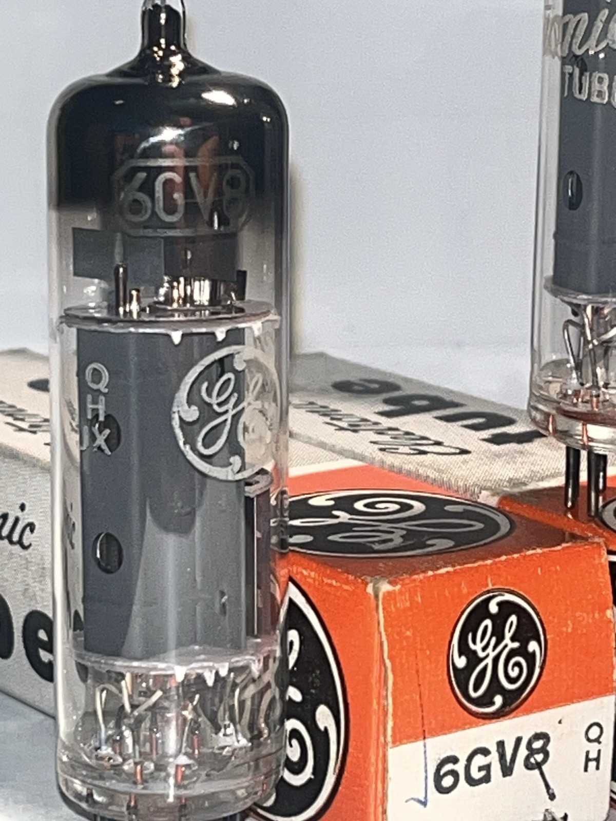 Pair(2 tubes) GE – 6GV8/ECL85 -Vacuum Tube
