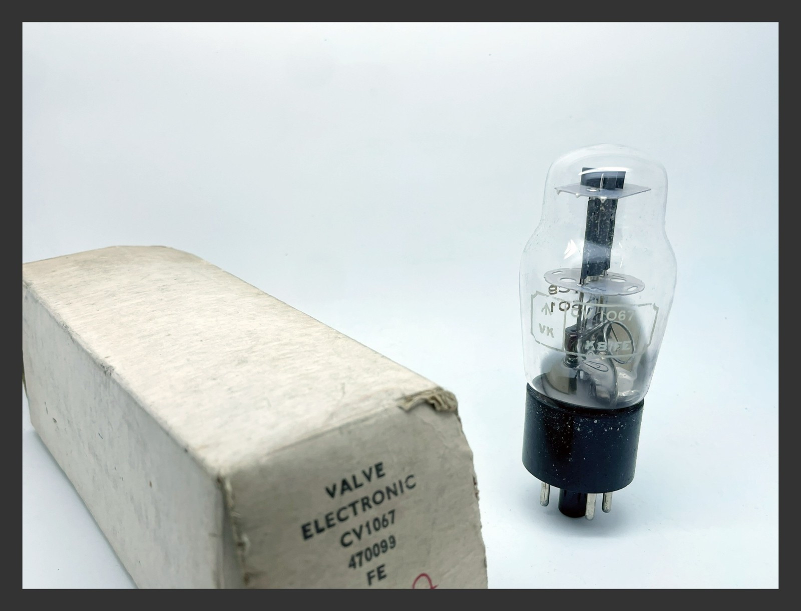 1 x NOS GEC CV1067 10E/11448 L63 6J5G VR67 Test STRONG Audio Triode Vacuum Tube