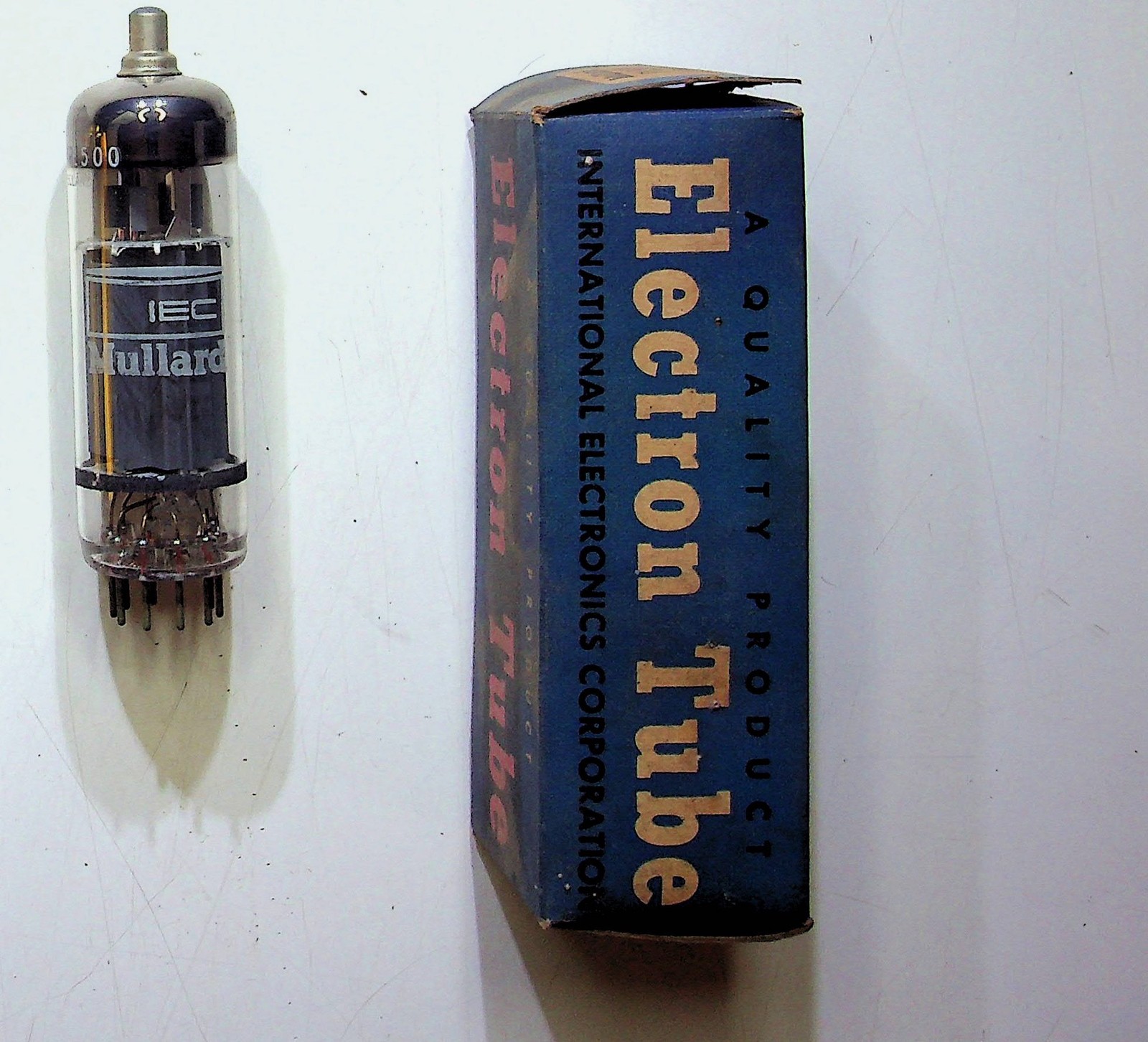 Mullard Vacuum Tube PL500 NOS Vintage Electron Valve 27GB5 IEC
