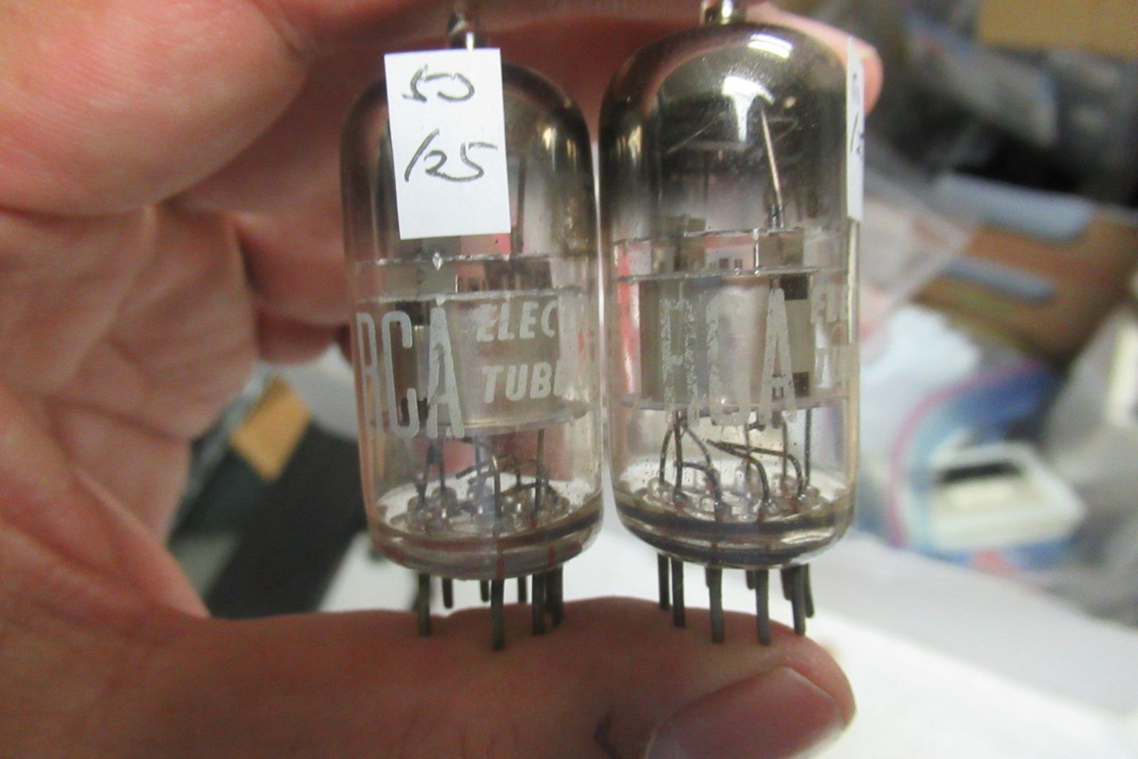NEW RCA 5879 HiFi Ham Radio Amp Vacuum Tube IOB
