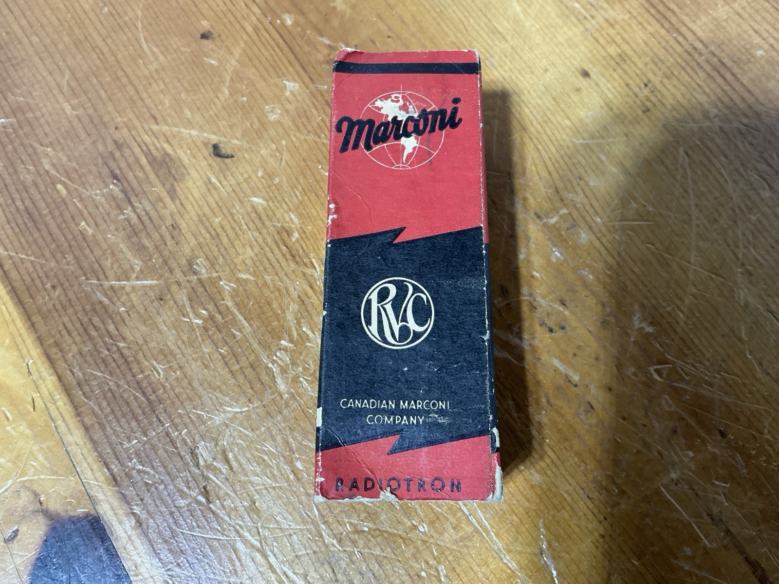 MARCONI RADIOTRON VACUUM TUBE 1D8GT / VT148 NOS SEALED IN BOX Canadian Co. Rare