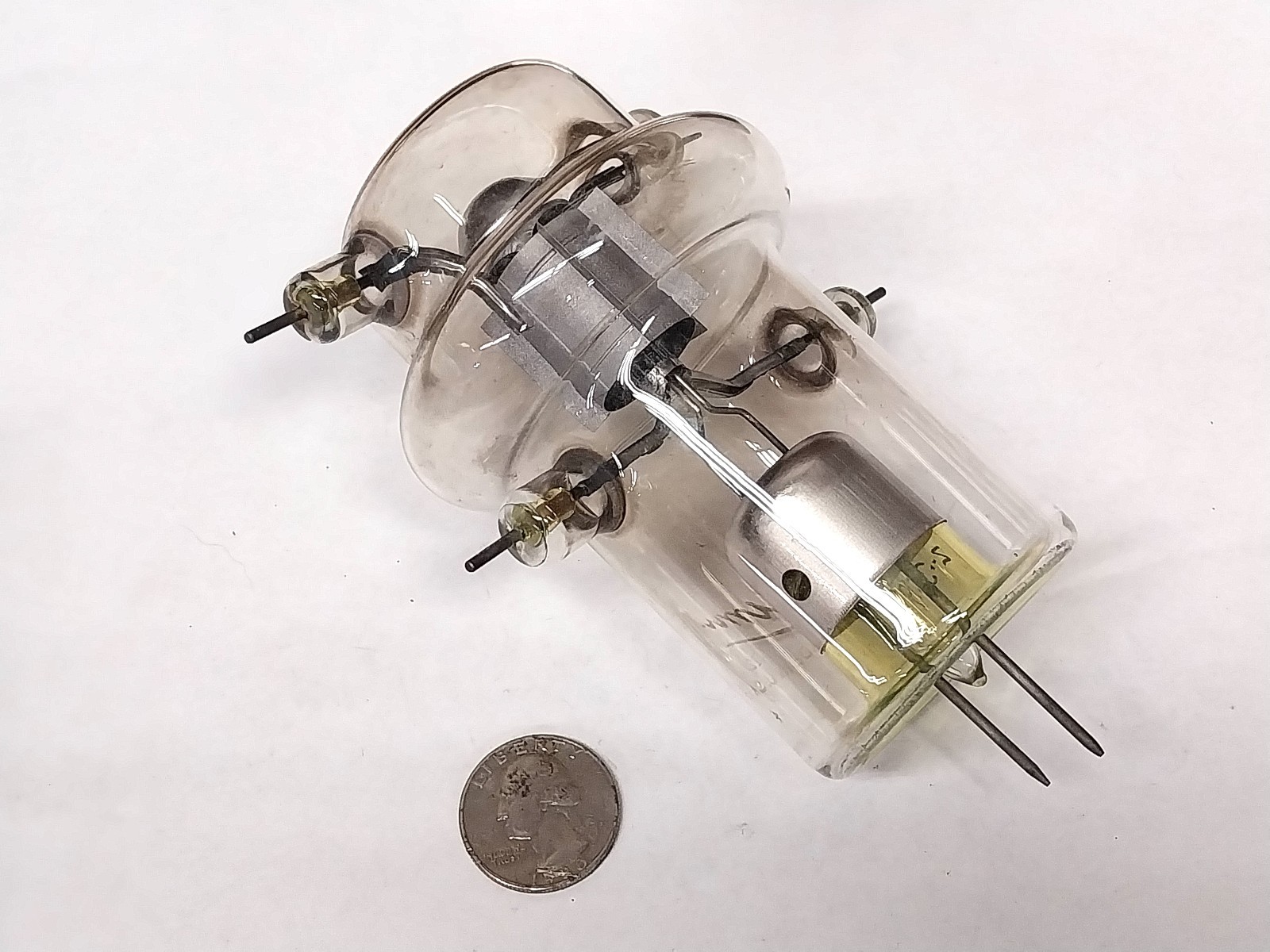 Nice Unused? Eimac VT-127-A / Old Vintage Ham Radio Tube Radar Transmitter