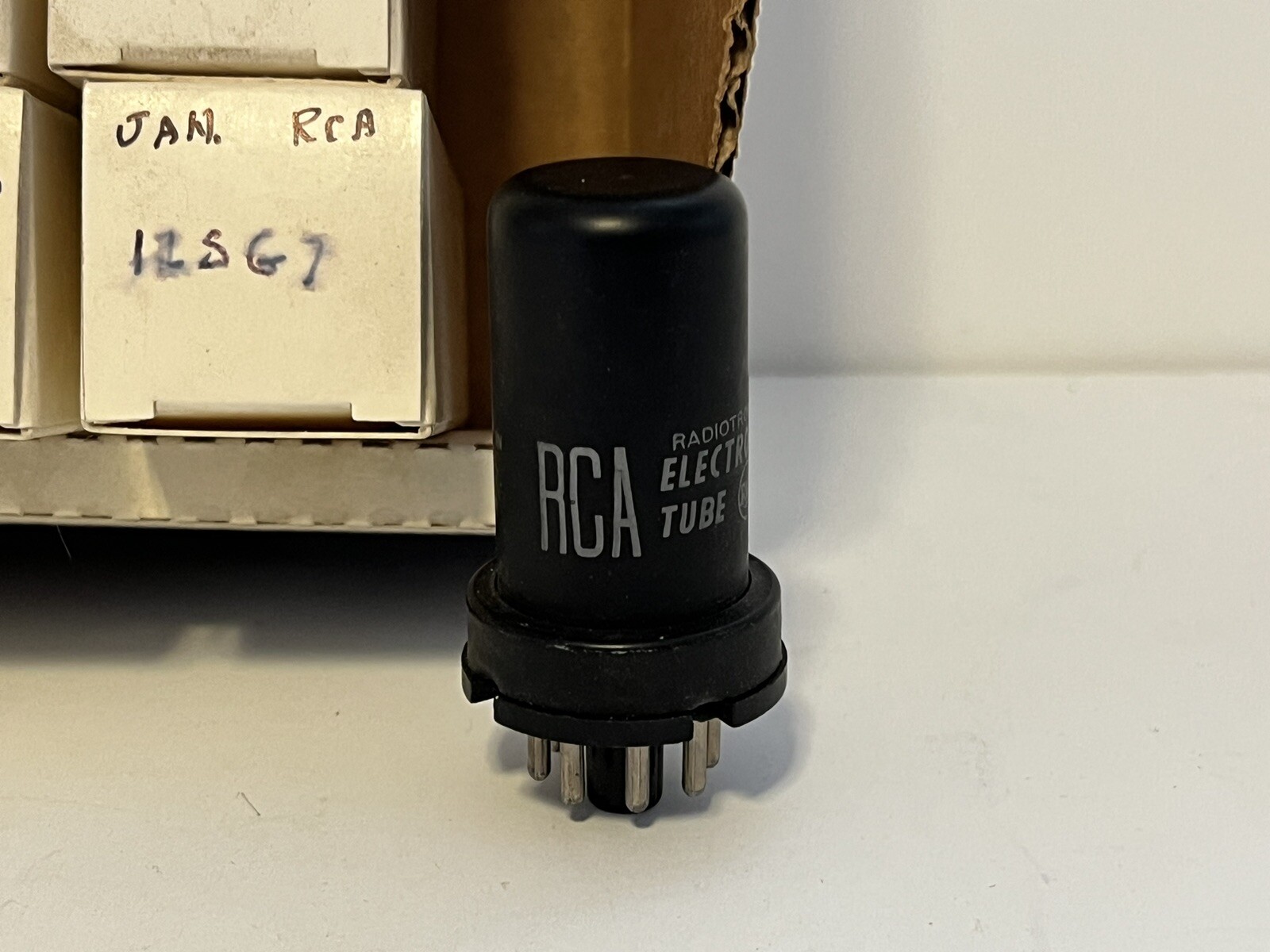 One Tested 12SG7 Metal Vacuum Tube Tests Good One Tube Only