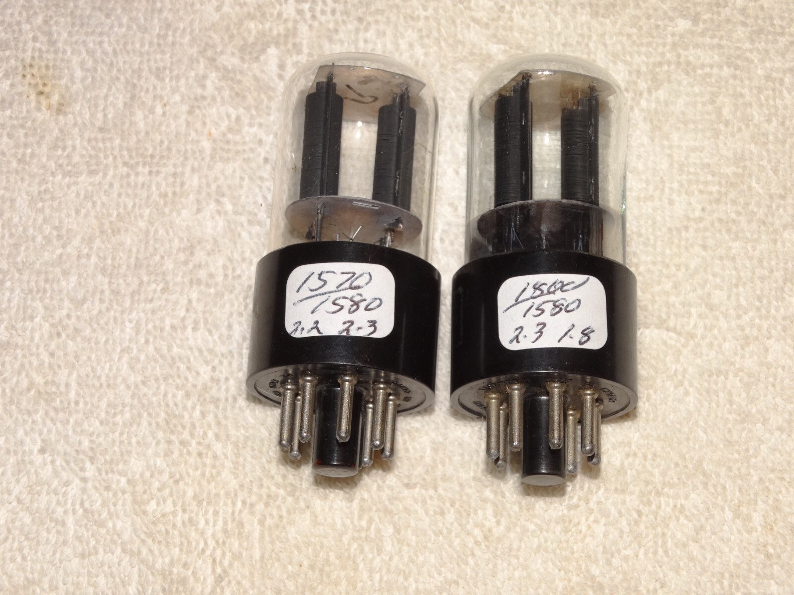 2 x JAN-6SL7gt RCA Tubes*Very Strong Pair*Military Specs