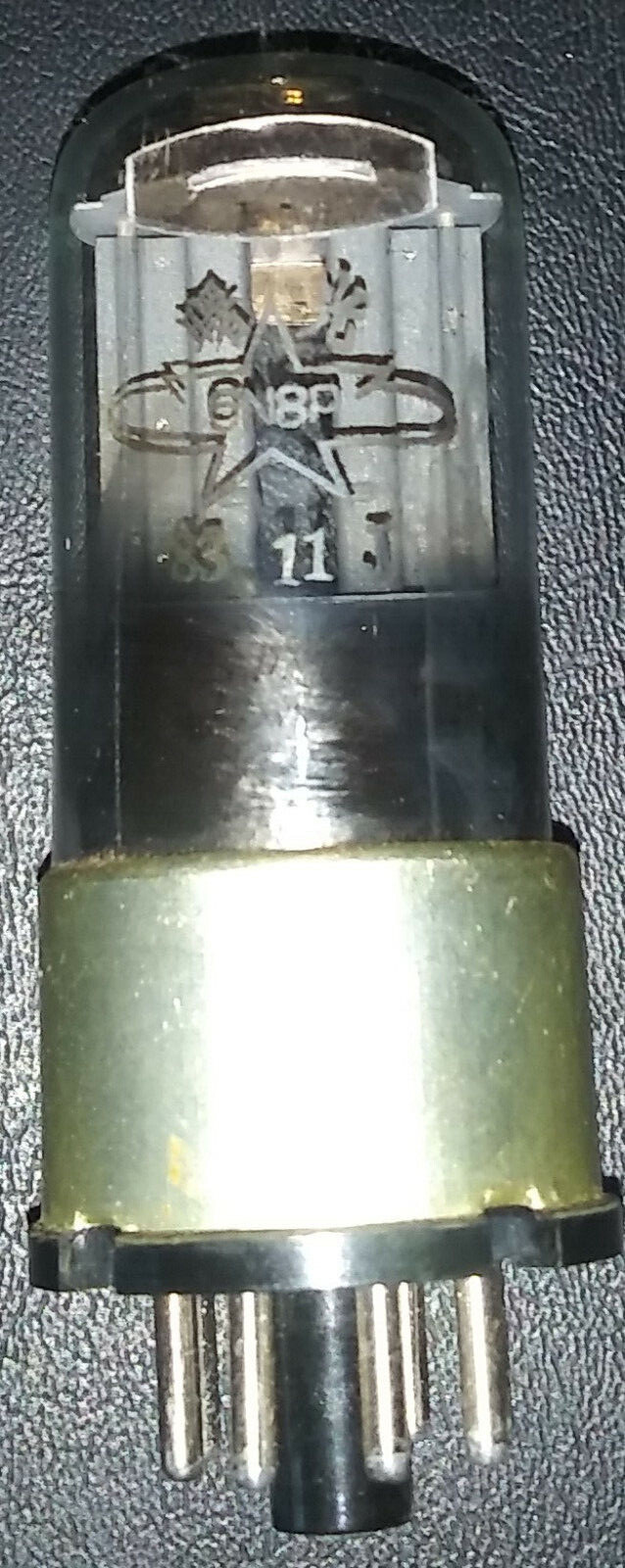6SN7GTNOS metal base tubes 2 pcs 6N8P Mil (preamp grade) balanced rich tone