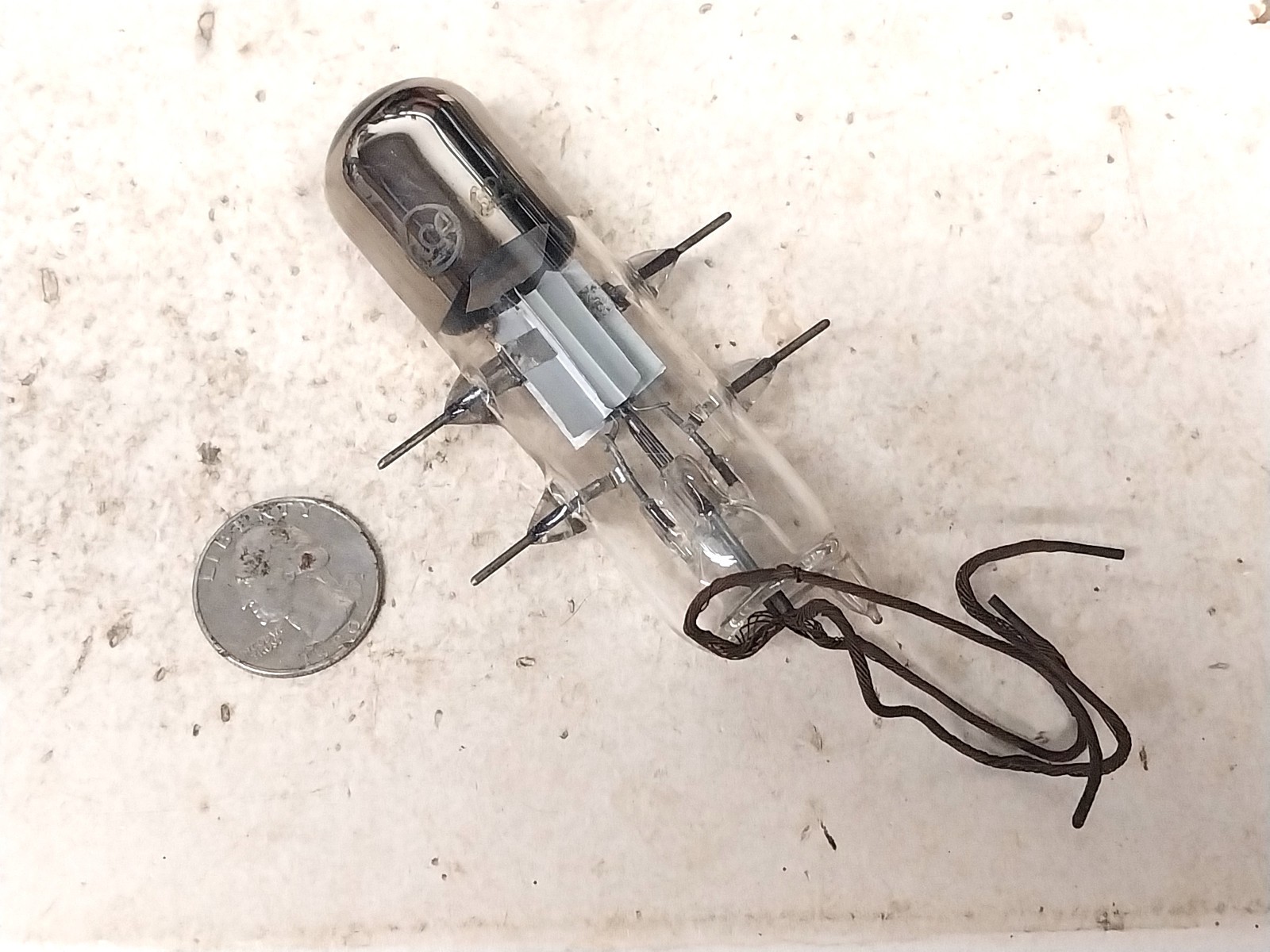 Nice RCA 1628 Early 8012 / Old Vintage Ham Radio Radar Tube UHF Transmitter Amp