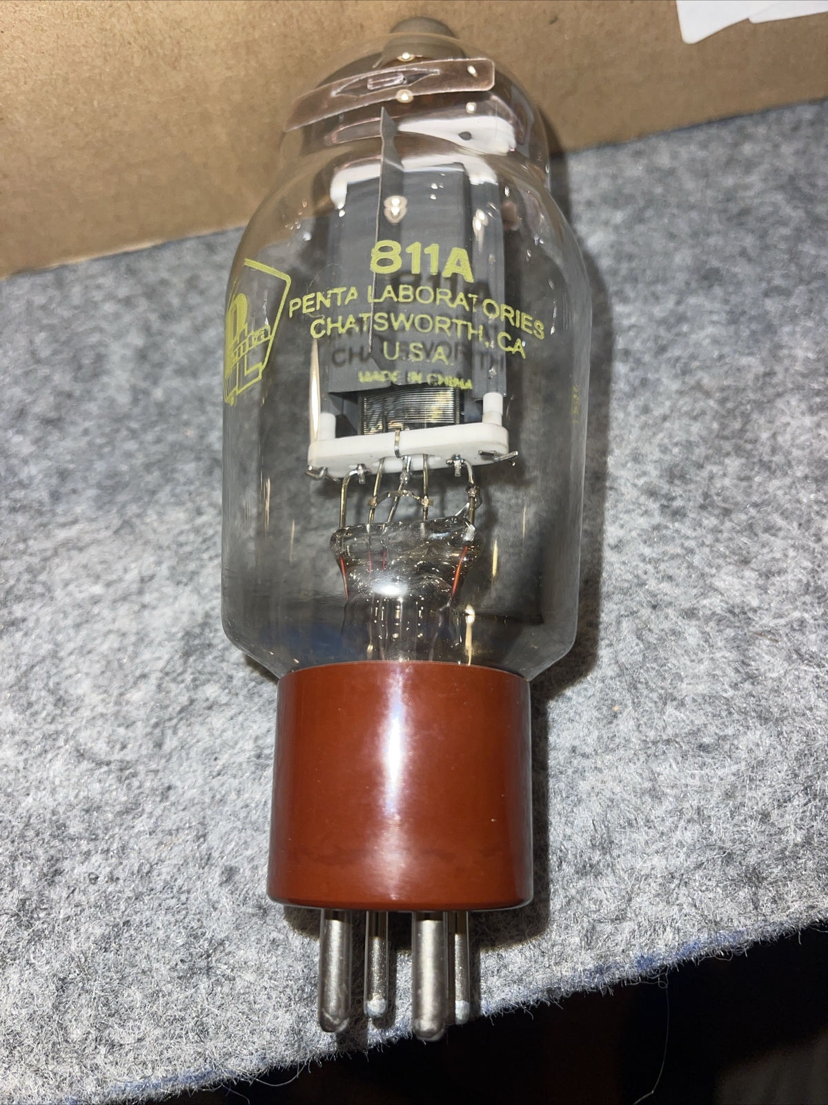 Penta Laboratories 811A Vacuum Tube NOS FROM ESTATE A1 Condition