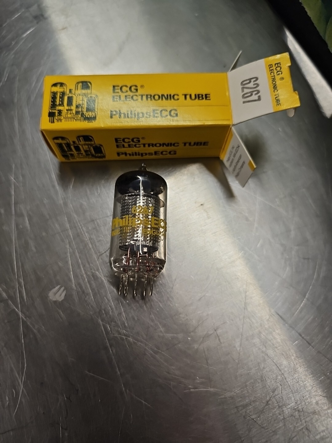 1 Philips Miniwatt EF86 aka 6267 Vacuum Tube for Audio Amps and PreAmps HOLLAND