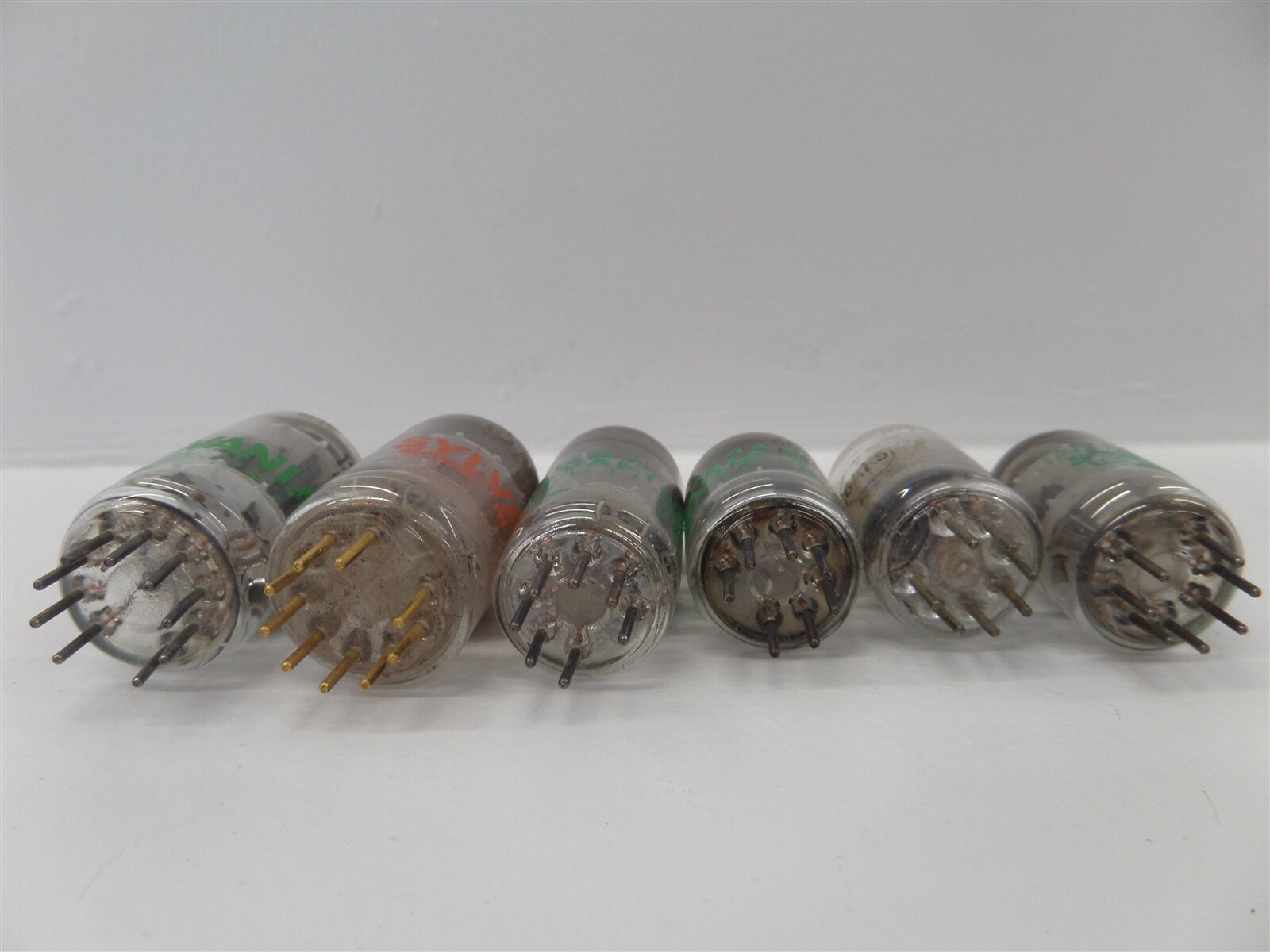 Mixed Lot Of 51 Sylvania 6V6GT 12AX7 6E5 Electron Tubes
