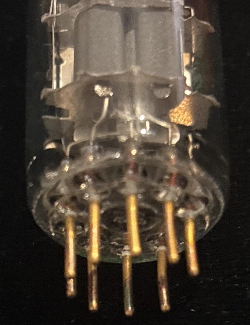 Dario Miniwatt La Radiotechnique ECC8100 Gold Pin Tube NOS Rare Special Quality