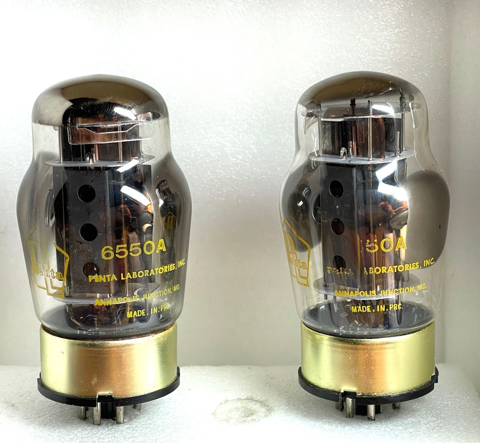 2 x NOS tube 6550A = KT88 Penta USA perfect matched pair