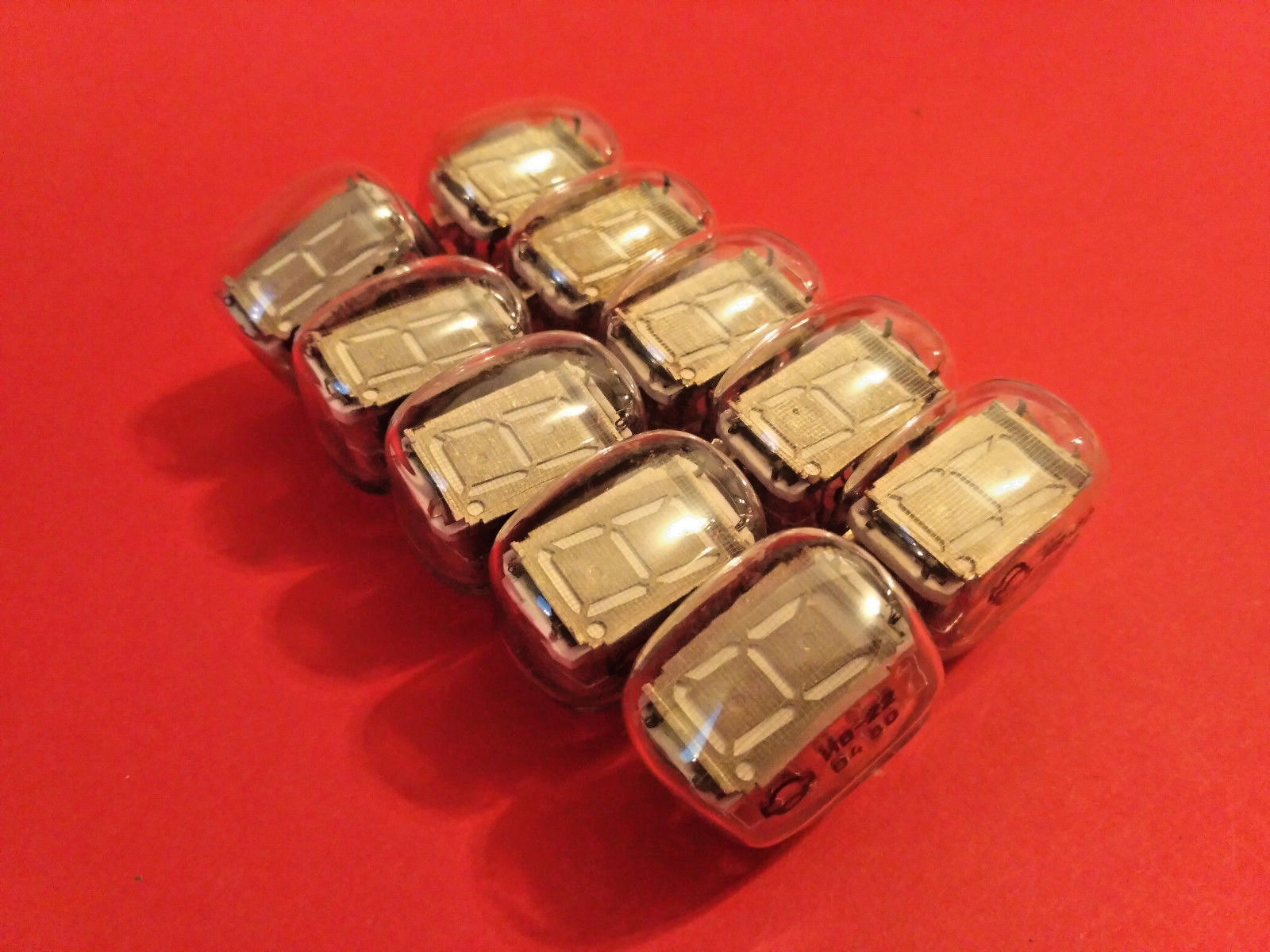 IV-22 IV22 ИВ-22 Nixie tube vintage VFD indicator ussr clock NOS SAME DATE 10pcs