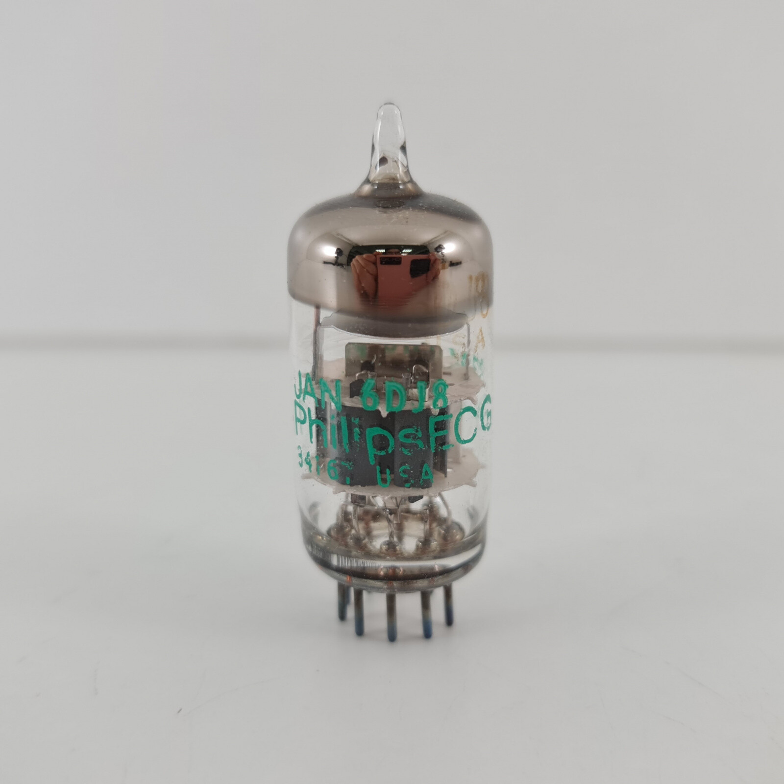 1 X JAN 6DJ8 PHILIPS ECG TUBE. 1980s PRODUCTION. 21. CH139