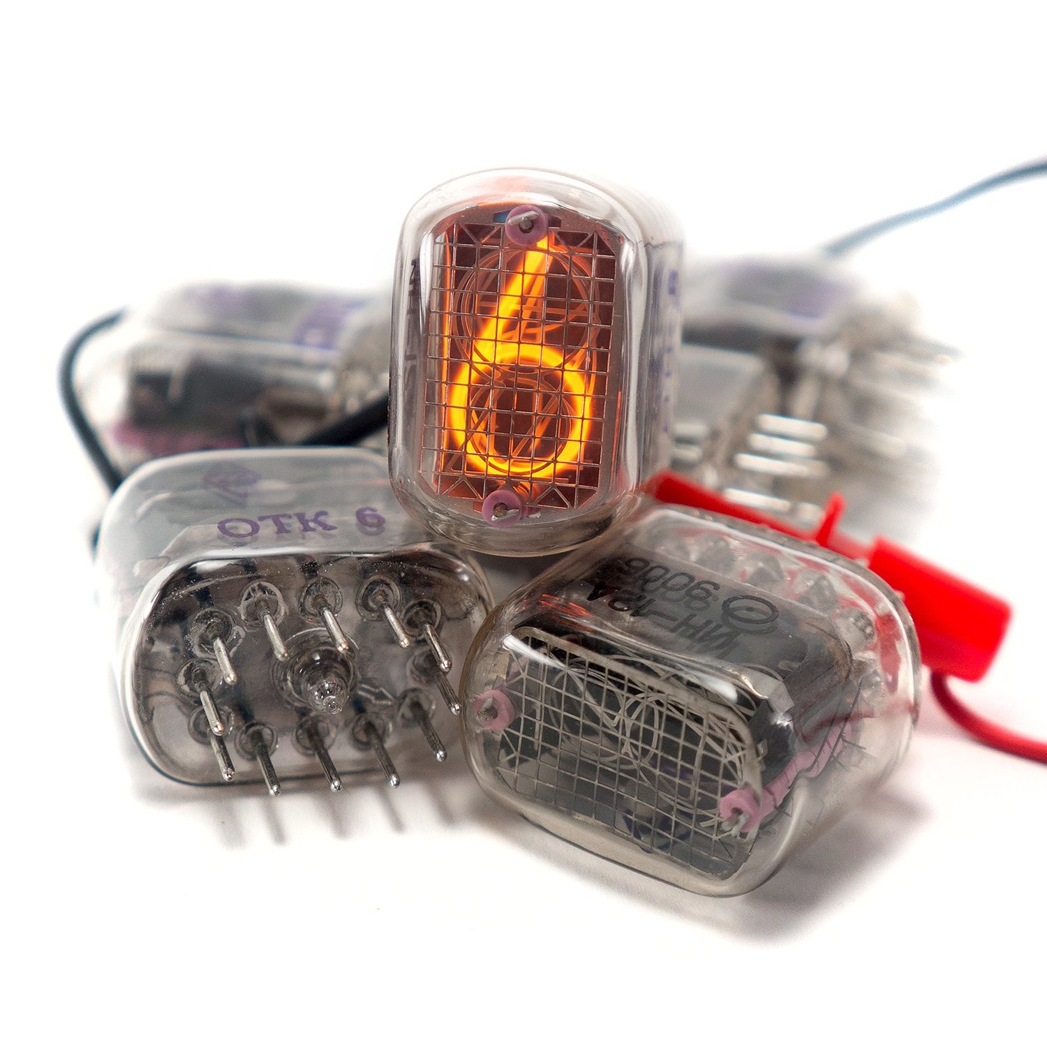 IN-12 6PCS NEW NIXIE TUBES NOS For Clock Kit IN12 IN-12A IN12A