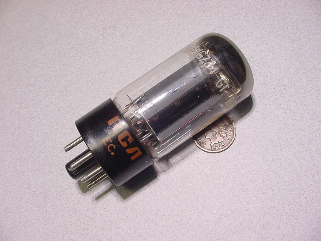 RCA 5AR4 GZ34 RECTIFIER TUBE (made by Mullard UK) strong tested