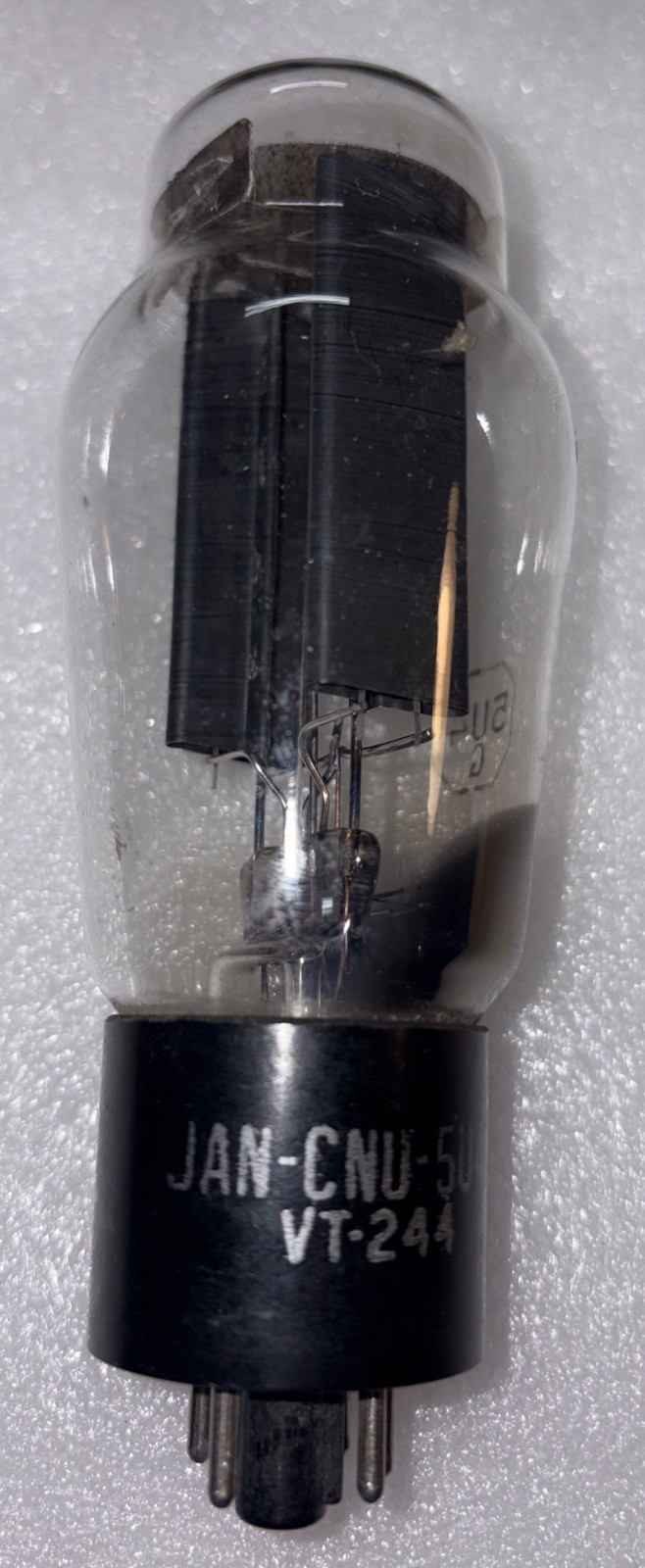 National Union JAN CNU 5U4G VT-244 Hanging Filament US Navy Tubes Strong