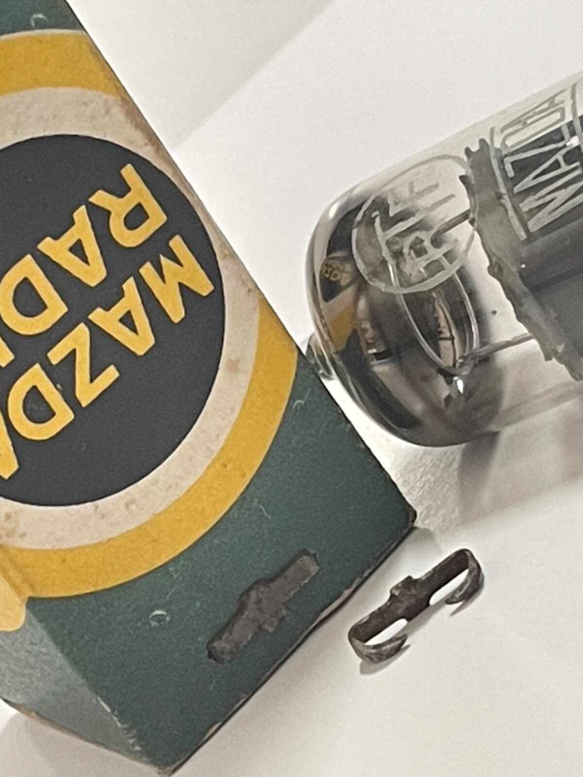 ULTRA RARE SEALED MAZDA ECC801S tube 12AT7WA 110% 112% AMPLITREX