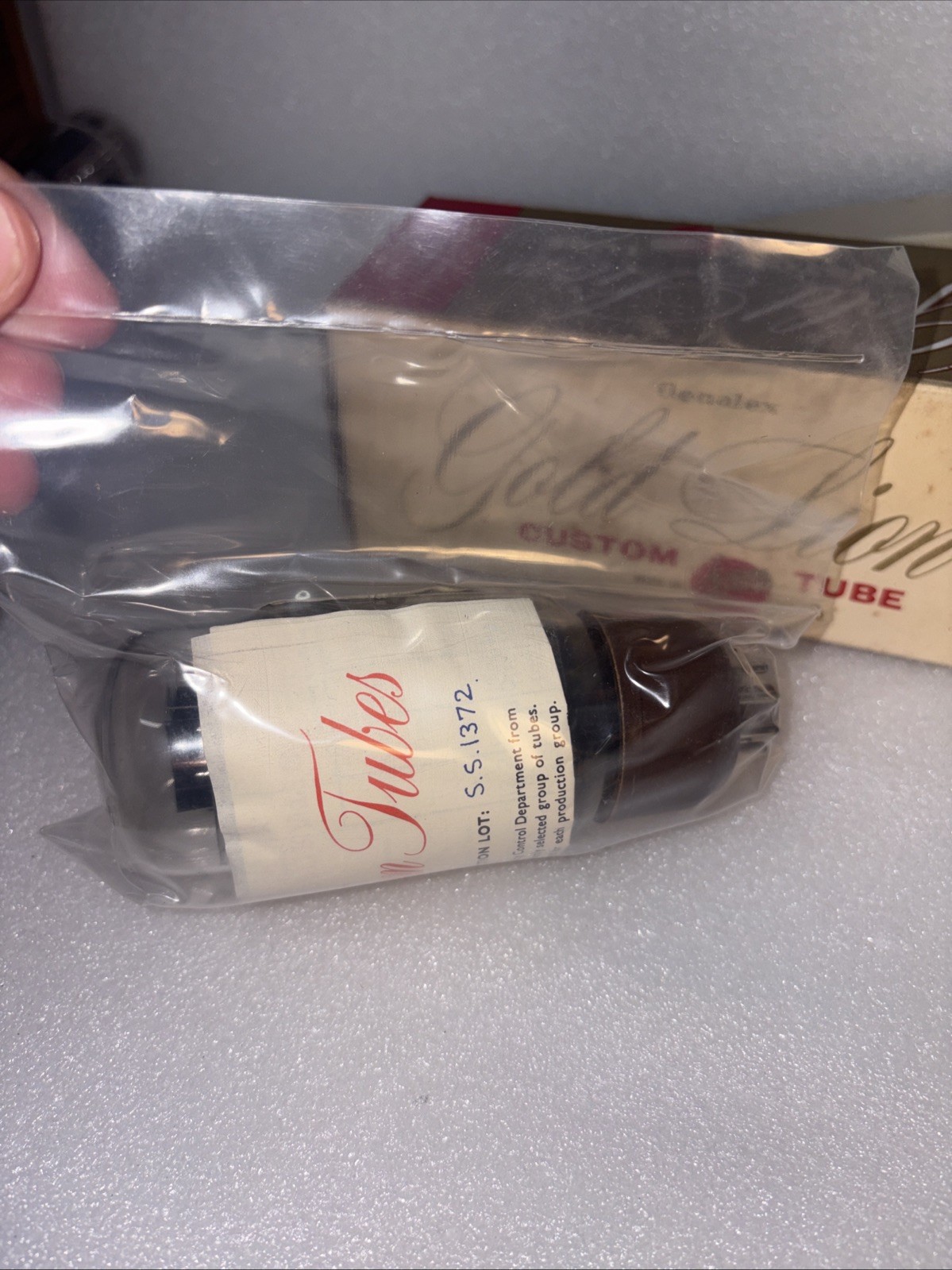 Genalex Gold Lion KT66 Vacuum Tube Vintage NEW IN SEALED CONTAINER NEVER USED