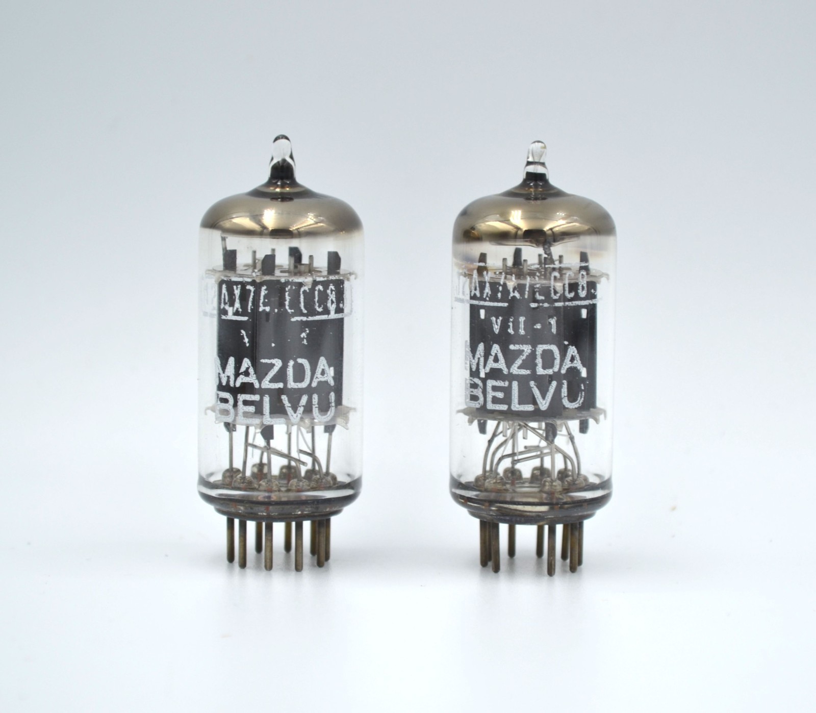 2pcs ECC83 MAZDA BELVU Matched Pair Tubes 7025 12AX7 6681 12AX7A