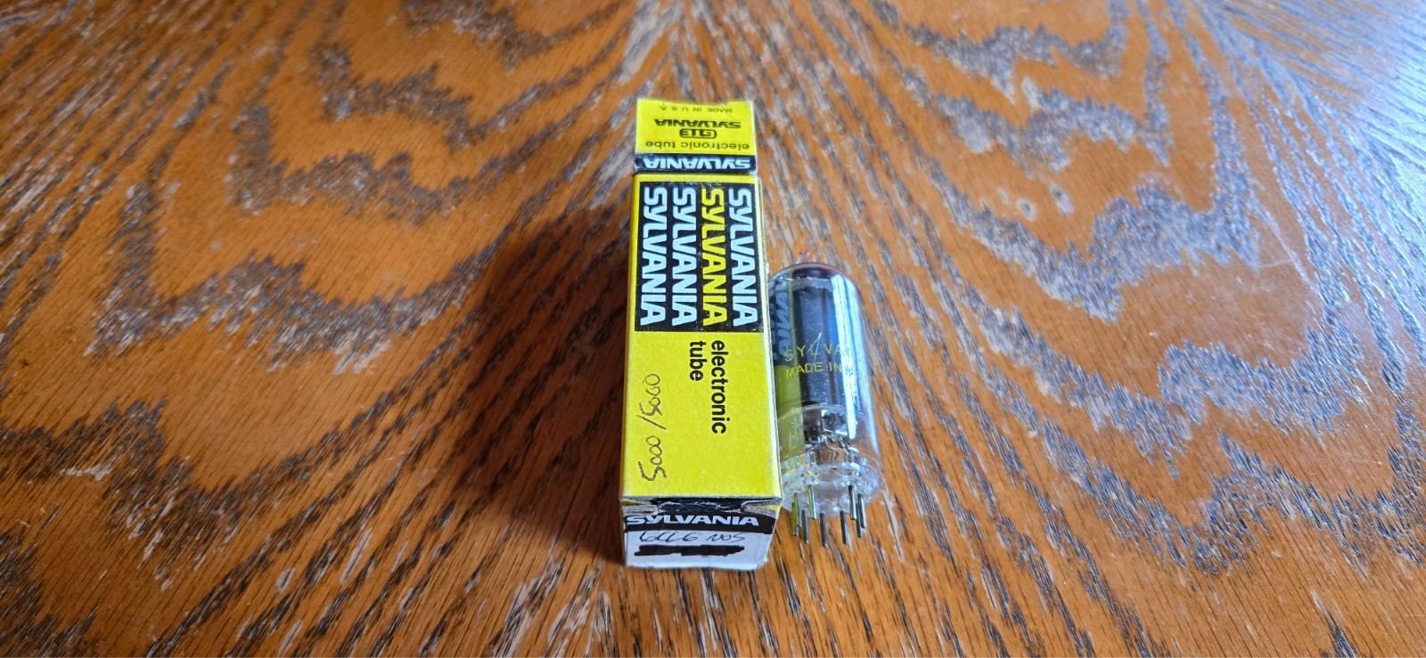 Sylvania NOS 6CL6 Vacuum Tube Tested