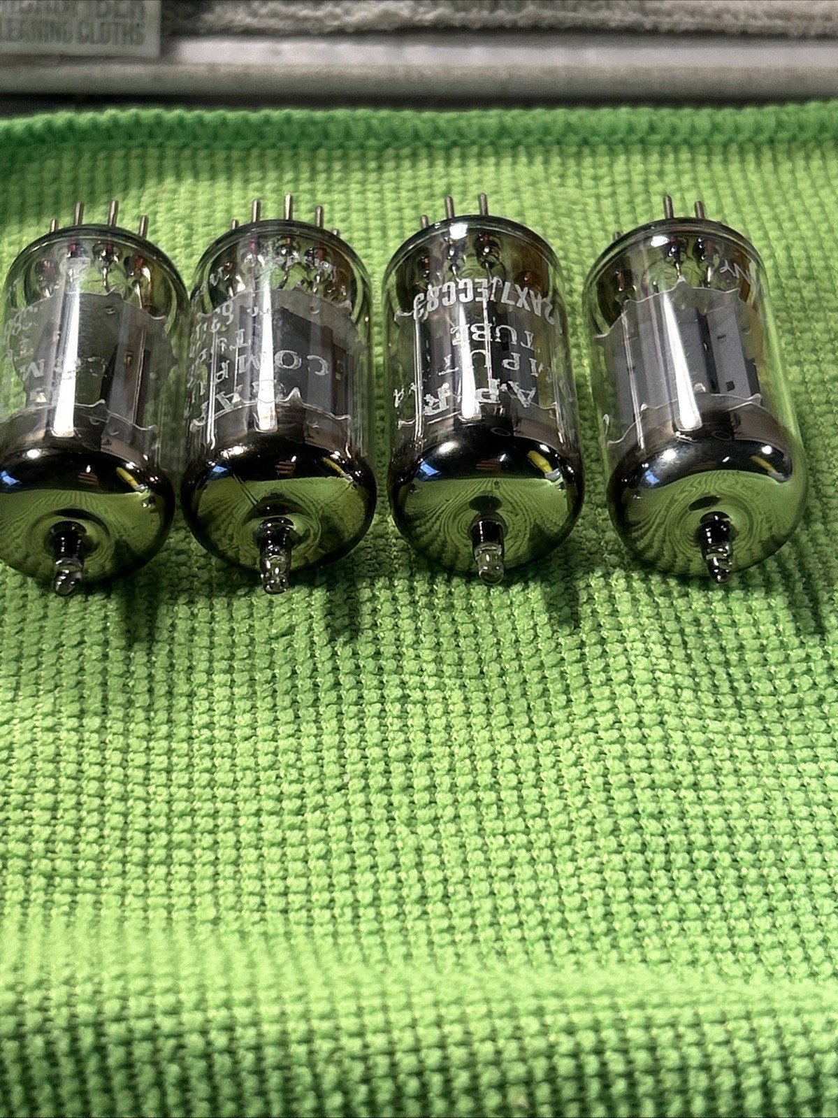 GAP/ K2-w x2 , 4 Telefunken 12AX7 Diamond Bot, Long Smooth Plates, Strong Test