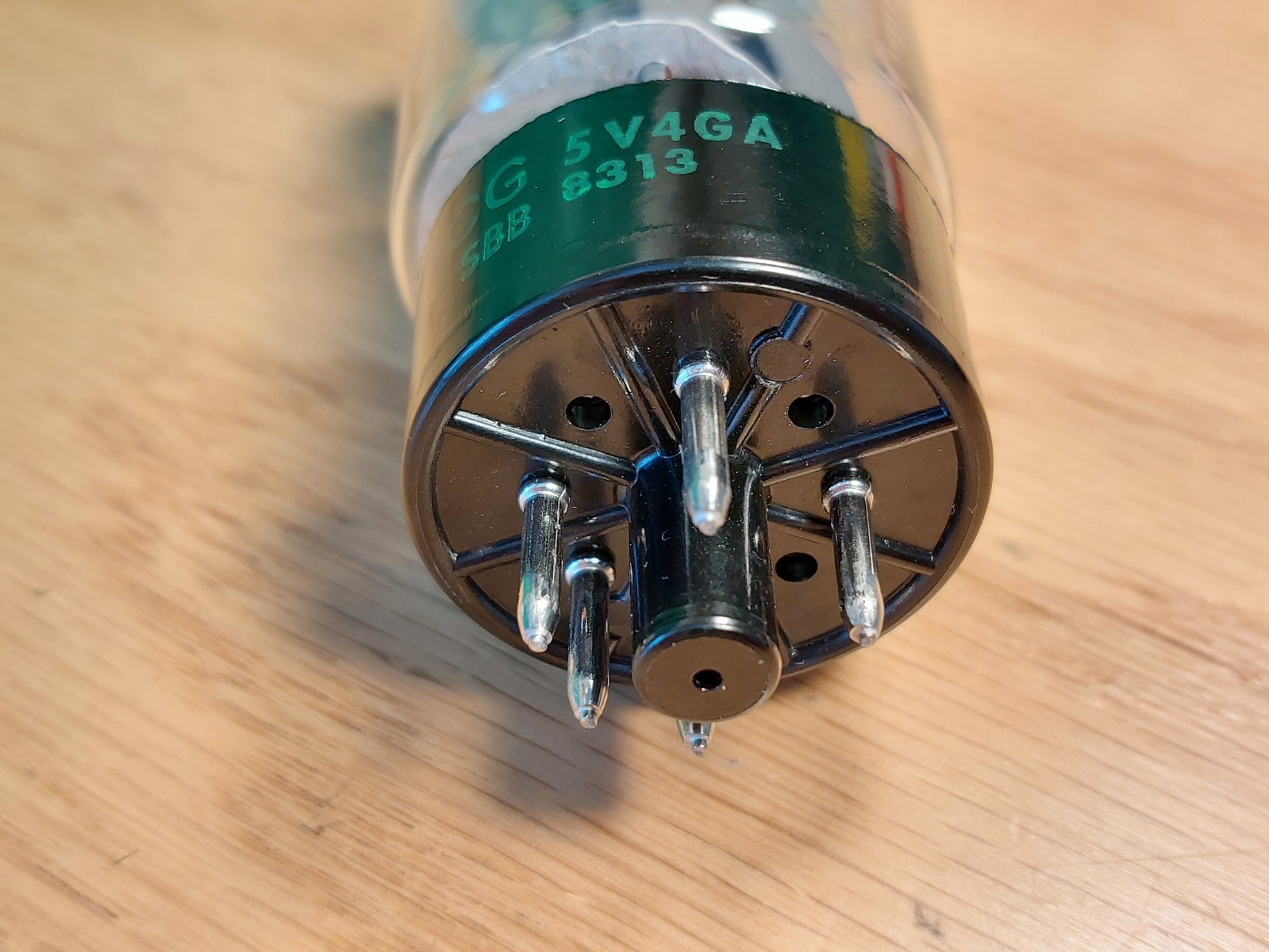 Single Sylvania 5AR4 GZ34 (5V4GA relabel) NOS NIB Vacuum Tube