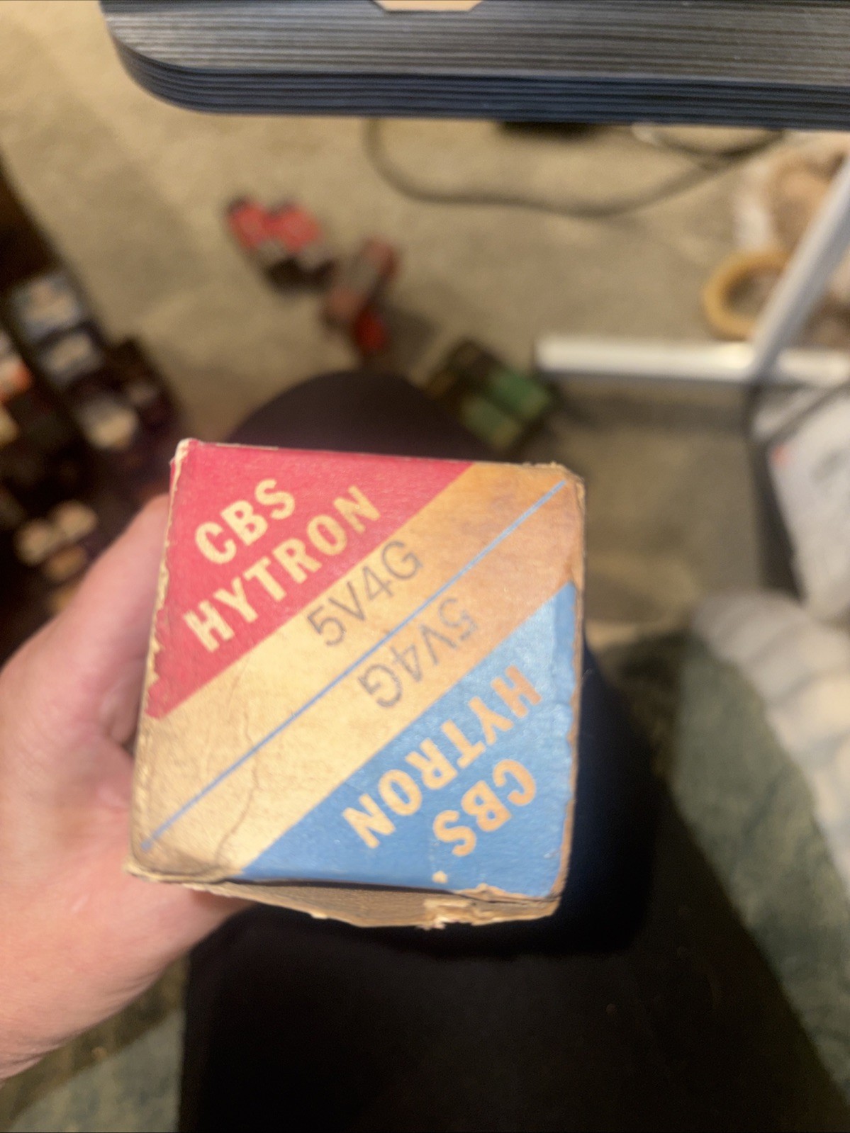 Vintage CBS HYTRON 5V4G Electron Tube – NOS