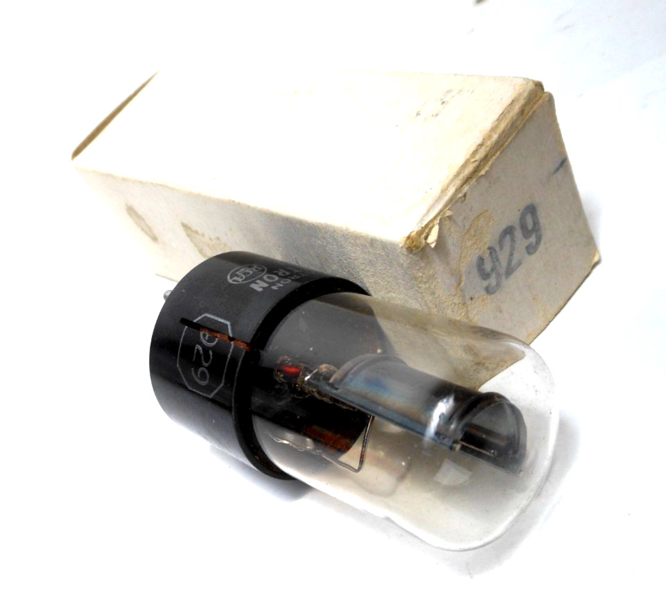 929 Tube RCA USA NOS High Vacuum Photocell Sound Eye CE29 NIB