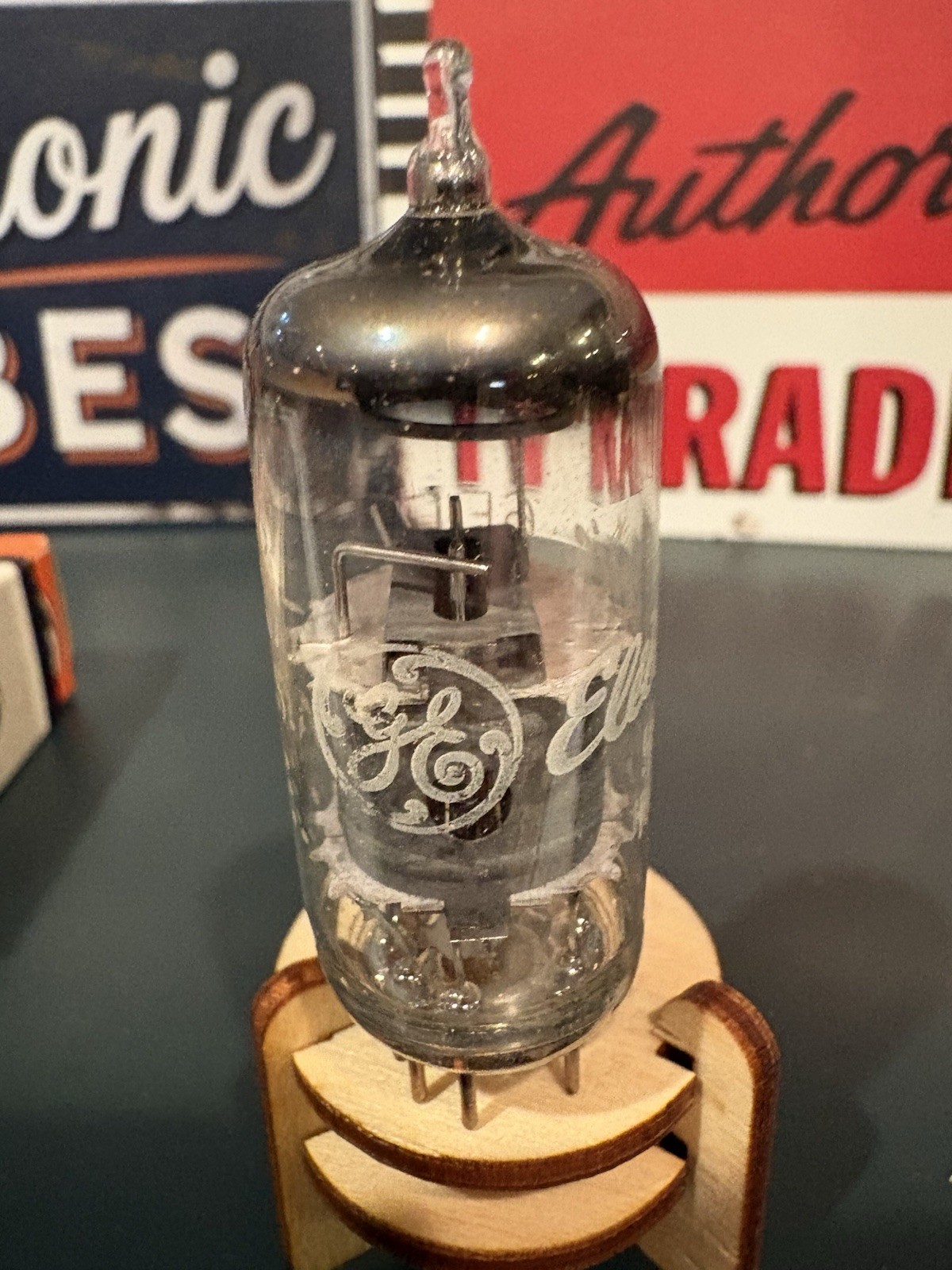 Sleeve Of 5 GE 6EJ7 EF184 Vacuum Tubes HICKOK Tested NOS NIB. Same 1972 Dates 🧱