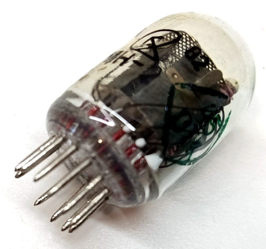 IN-2 Nixie tube IN2 IN-2 IN NIXIE DISPLAY TUBES NOS WORKING 6PCS