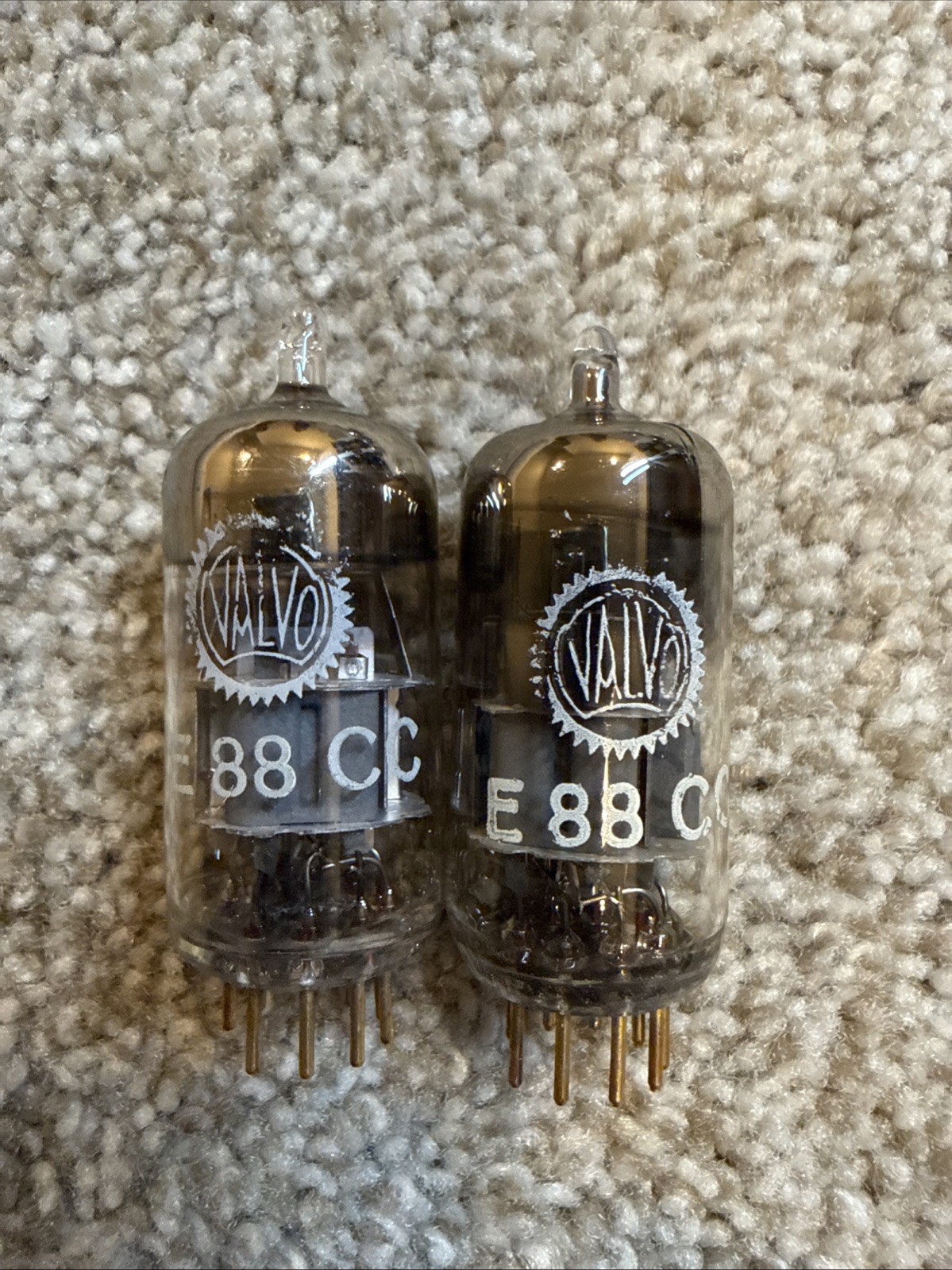Valvo CCa (E88CC+) White Label O-Getter And Dish Getter- Holland ’62 – Near NOS
