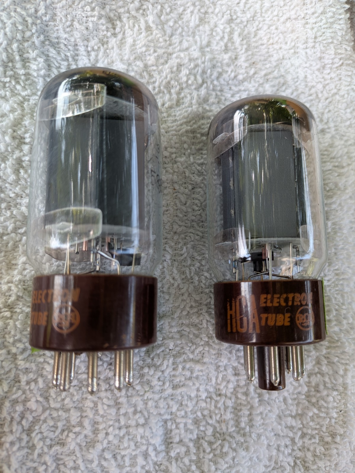 Matched Pair RCA 5881 Vacuum Tubes – Tested Strong B&K 747B (78/78, Min Good 65)