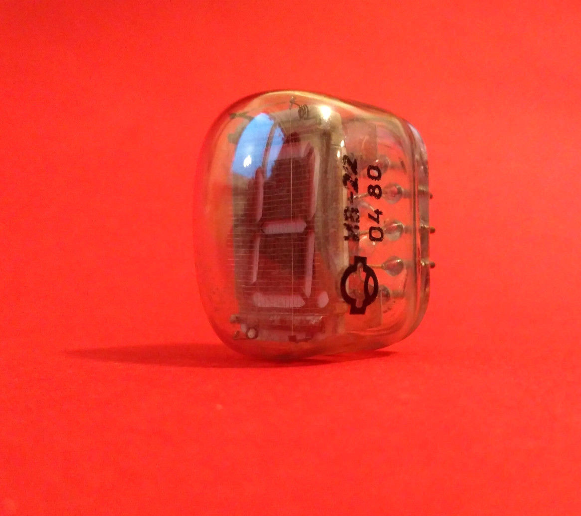 IV-22 IV22 ИВ-22 Nixie tube vintage VFD indicator ussr clock NOS SAME DATE 10pcs