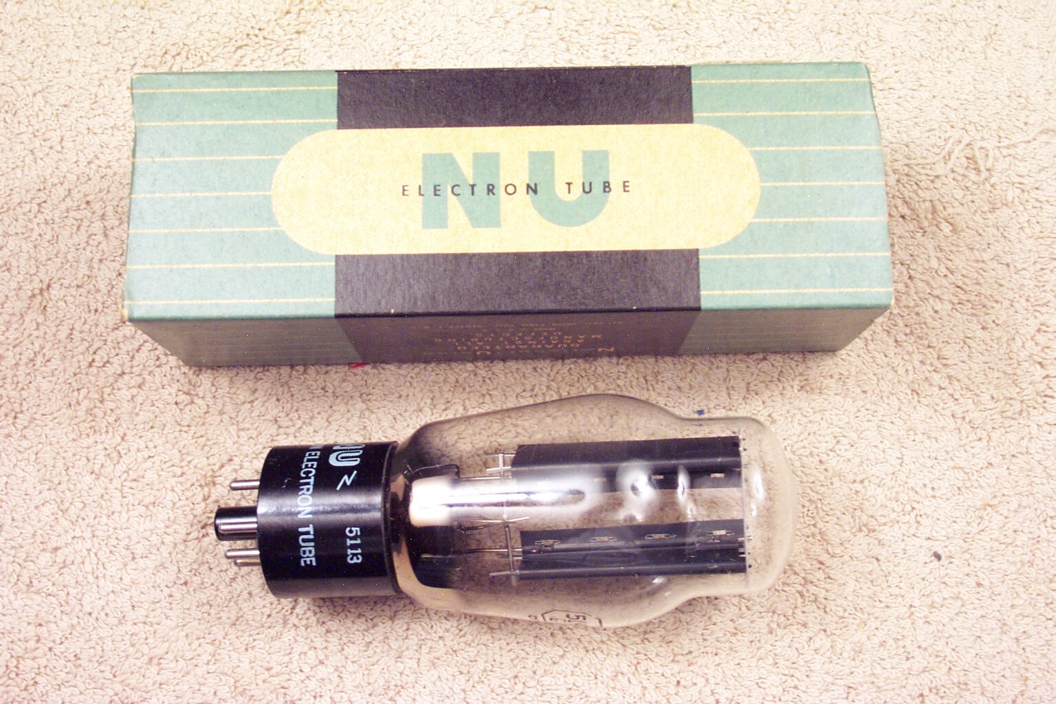 1, NEW in box, National Union 5U4G, tall, shouldered glass, 5U4GB, 17 available