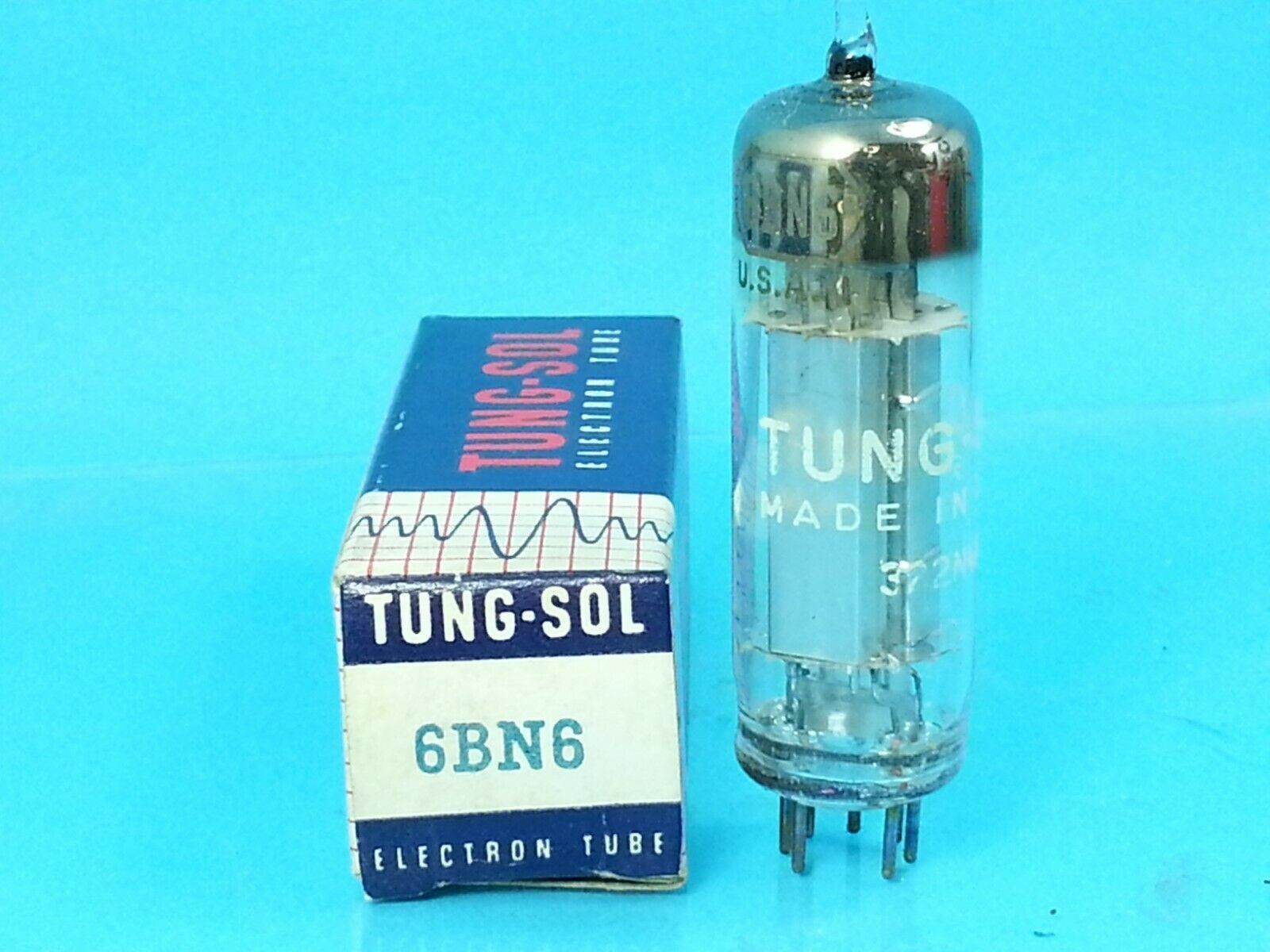 TUNG SOL 6BN6 6KS6 TUBE NOS NIB Valvola Röhre Valve
