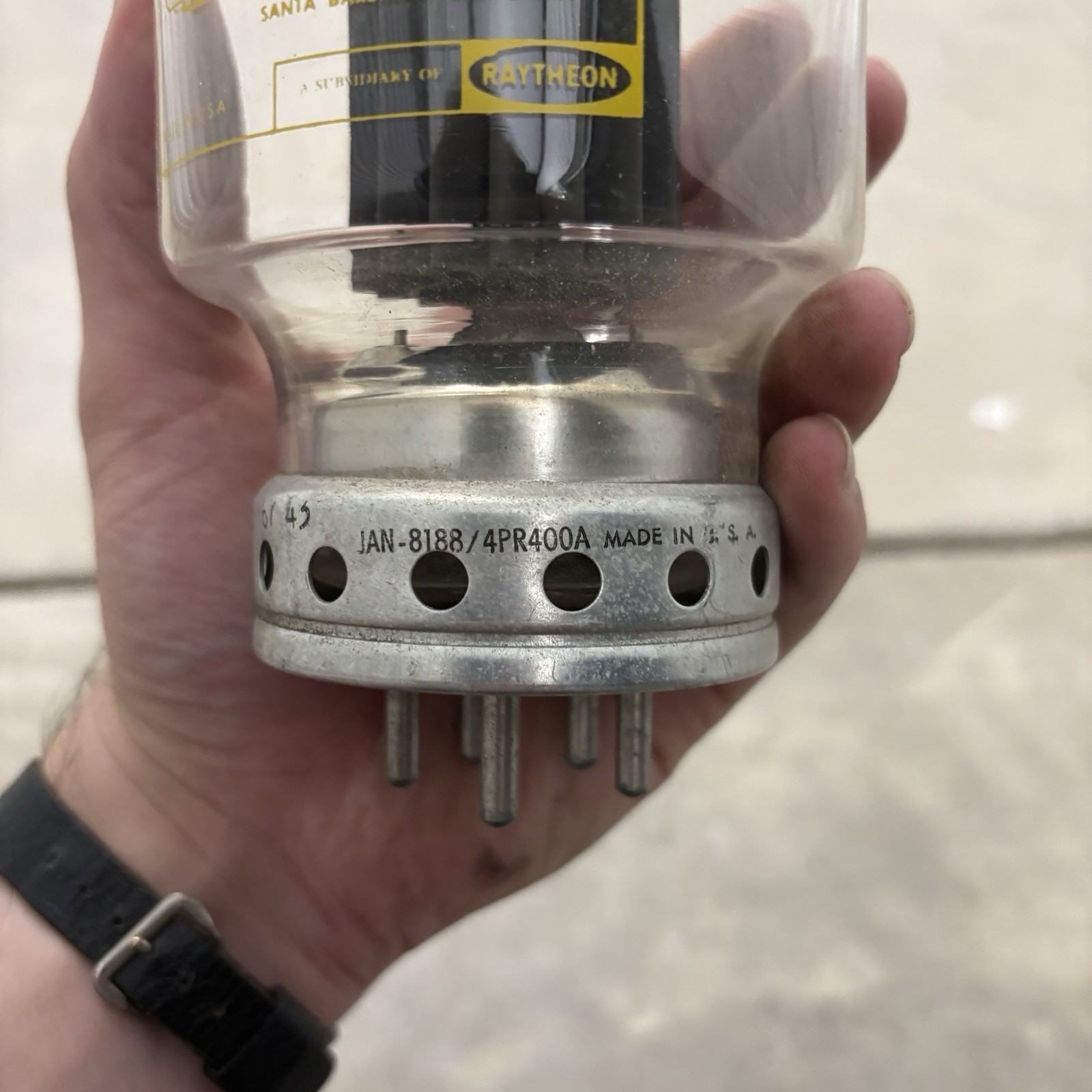 Vintage Penta Labs PL-4-400A Vacuum Tube 4-400A / Rare Ham Workshop Find