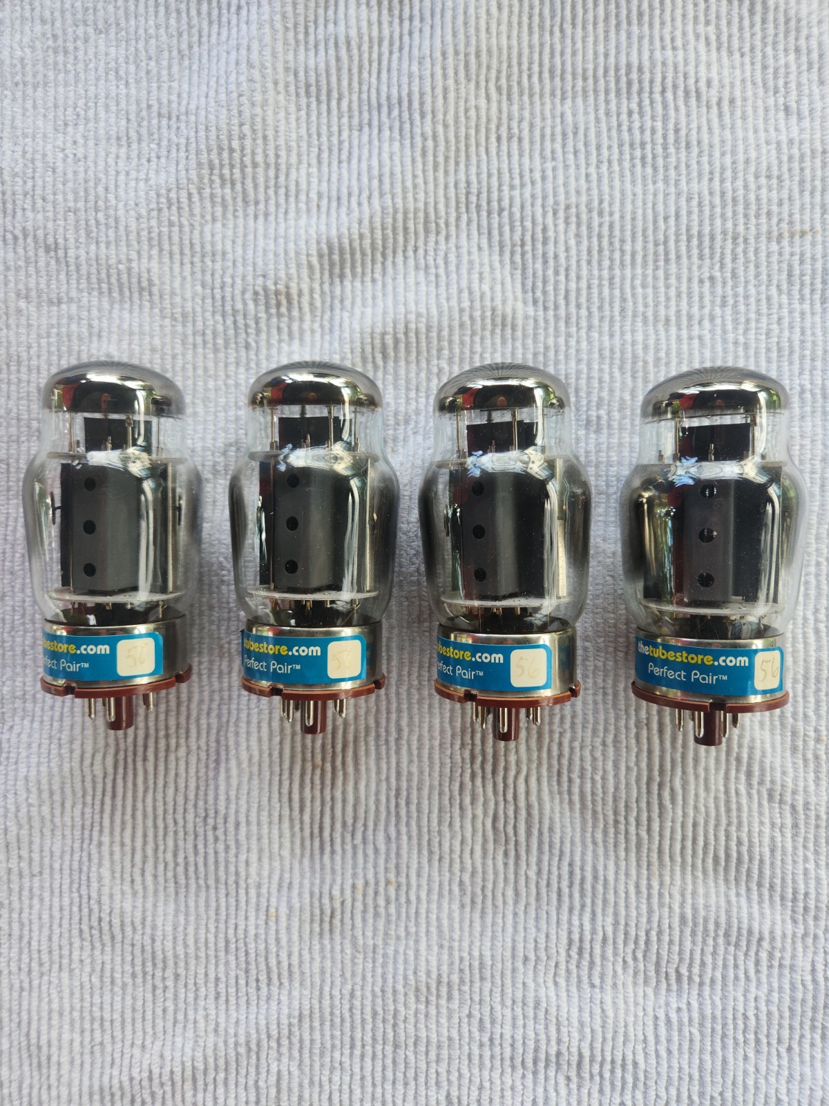 Tung-Sol 6550 Power Vacuum Tubes Made in Russia – Set of 4 Power Tubes