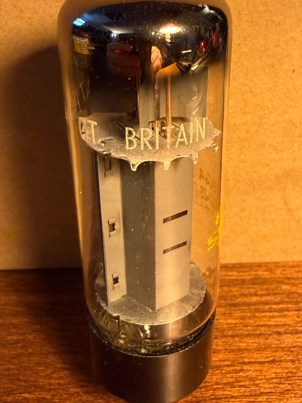 EL34/6CA7 Matched Pair Mullard made for Valvo and Sylvania, XF2, XF4 single halo