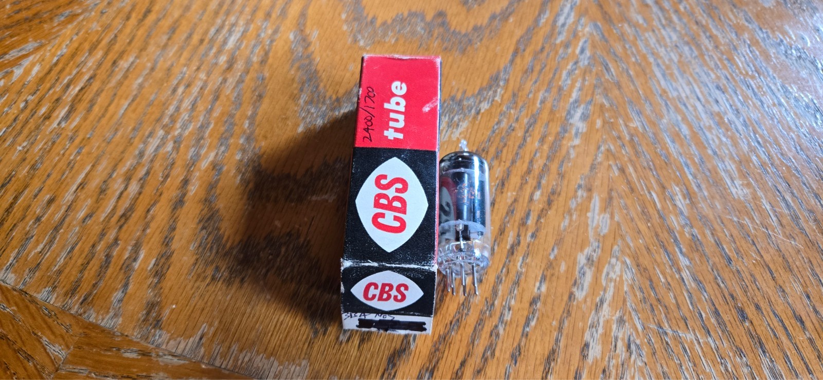 CBS NOS 3B4 Vacuum Tube Tested
