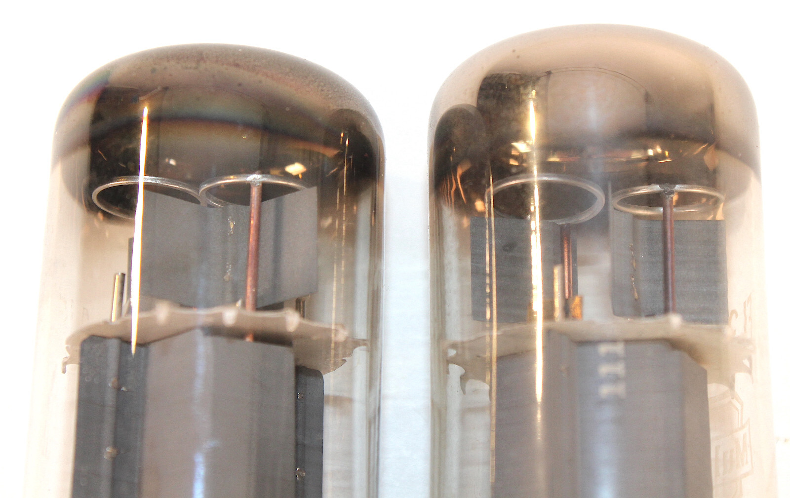 Pair 1960 Mullard OO Getter EL 34’s • Test on TV7u as NOS • Extraordinary