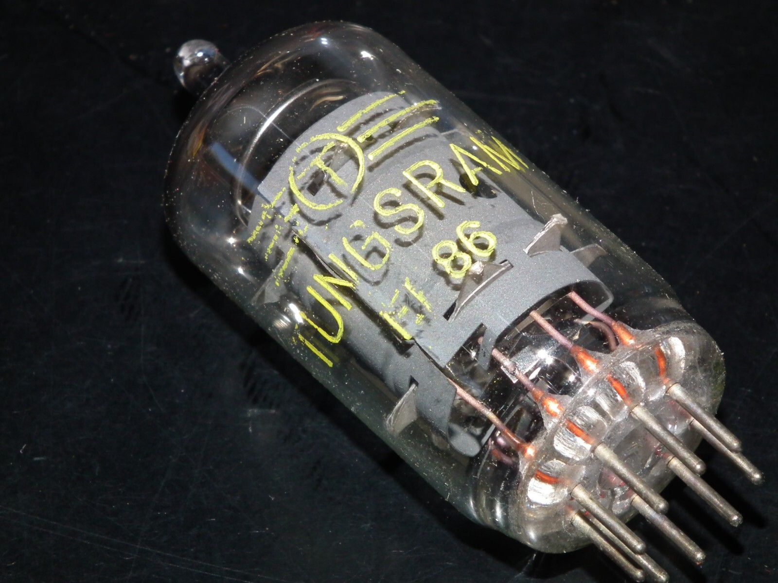 EF86 Tungsram 6267 NOS NIB, low noise, no microphonics, perfect tubes!