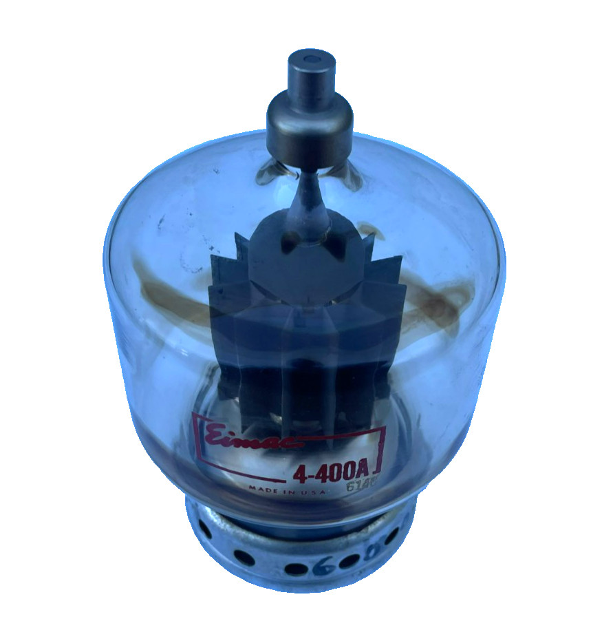 Eimac Vacuum Tube, transmitting 2KV-240MA-350W- 4-400A, 6148- Made in USA