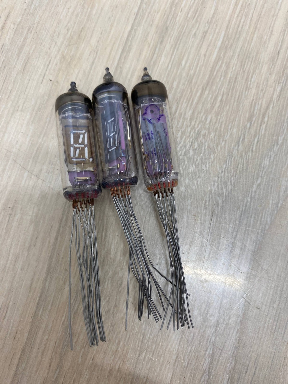 Lot 3 pcs IV-3 ИВ-3 Nixie indicator tube New