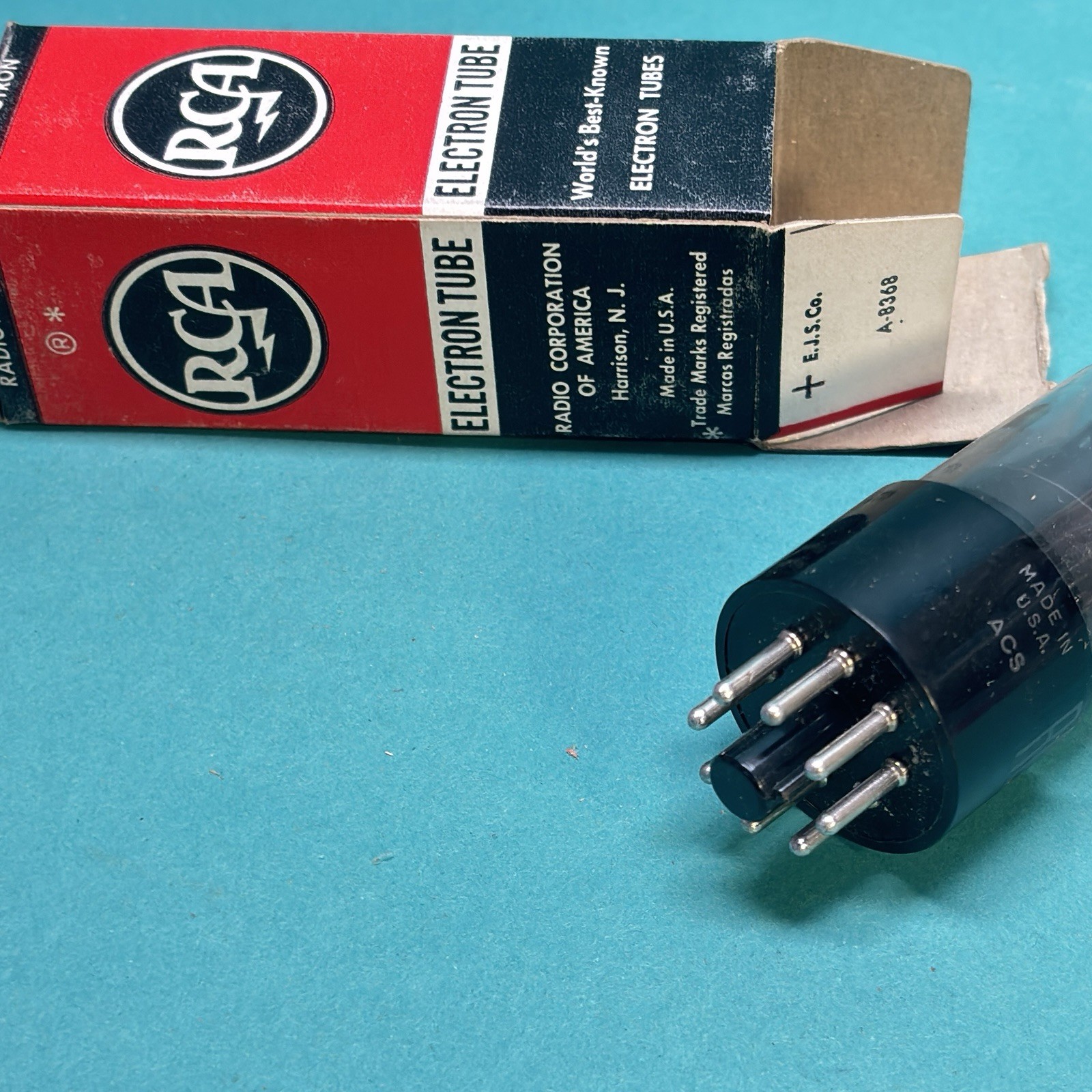 Vintage RCA Radiation Electron Tube And Parts See Descriptive NOS In Boxes