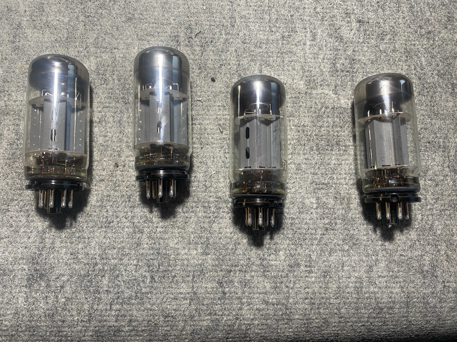 Matched Quad Russian 5881 / 6L6 Tubes Sovtek Mesa STR 425 Tested Strong