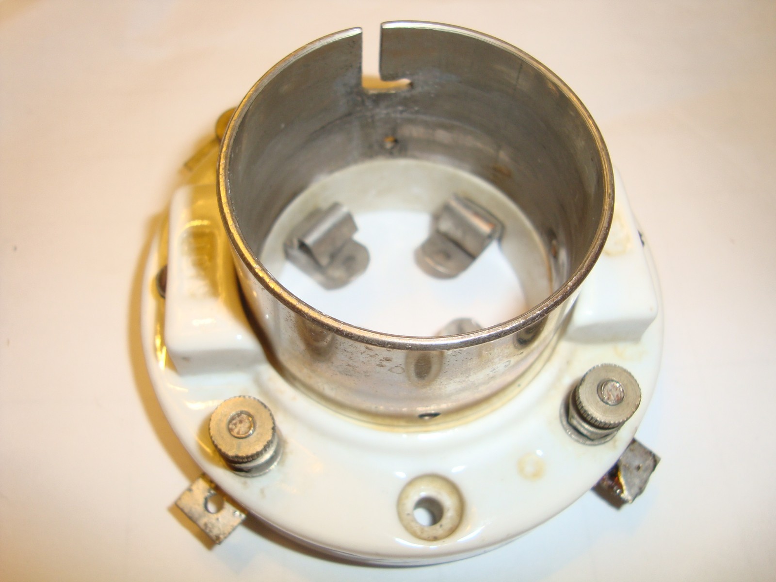 One Single Vintage Tube Socket, For 4-Pin Tubes, 845, 211/VT-4C,etc.