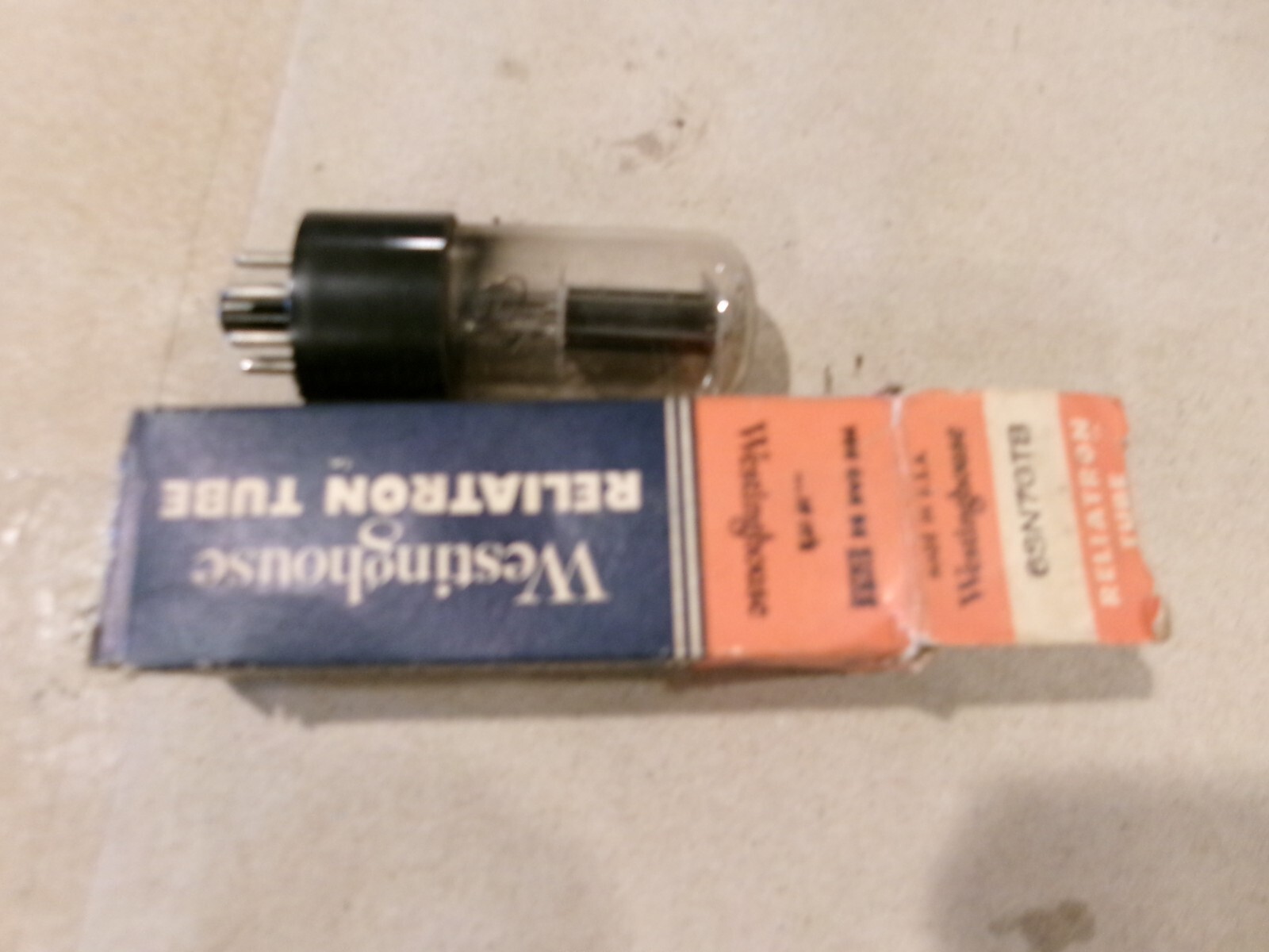 OEM VINTAGE ELECTRONIC TUBE WESTINGHOUSE 6SN7GTB