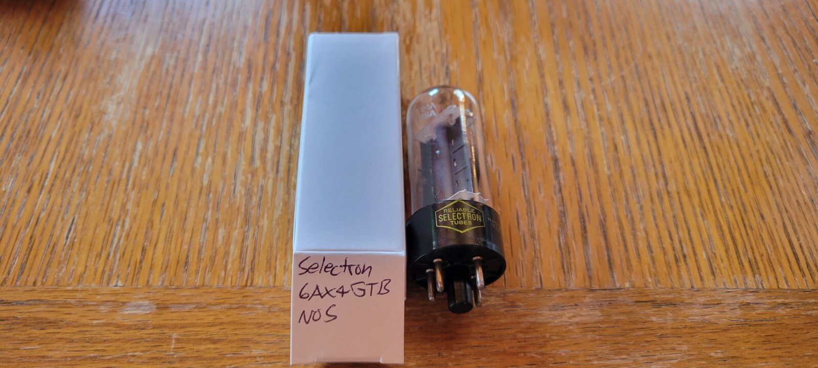 Selectron NOS 6AX4GTB Vacuum Tube Tested